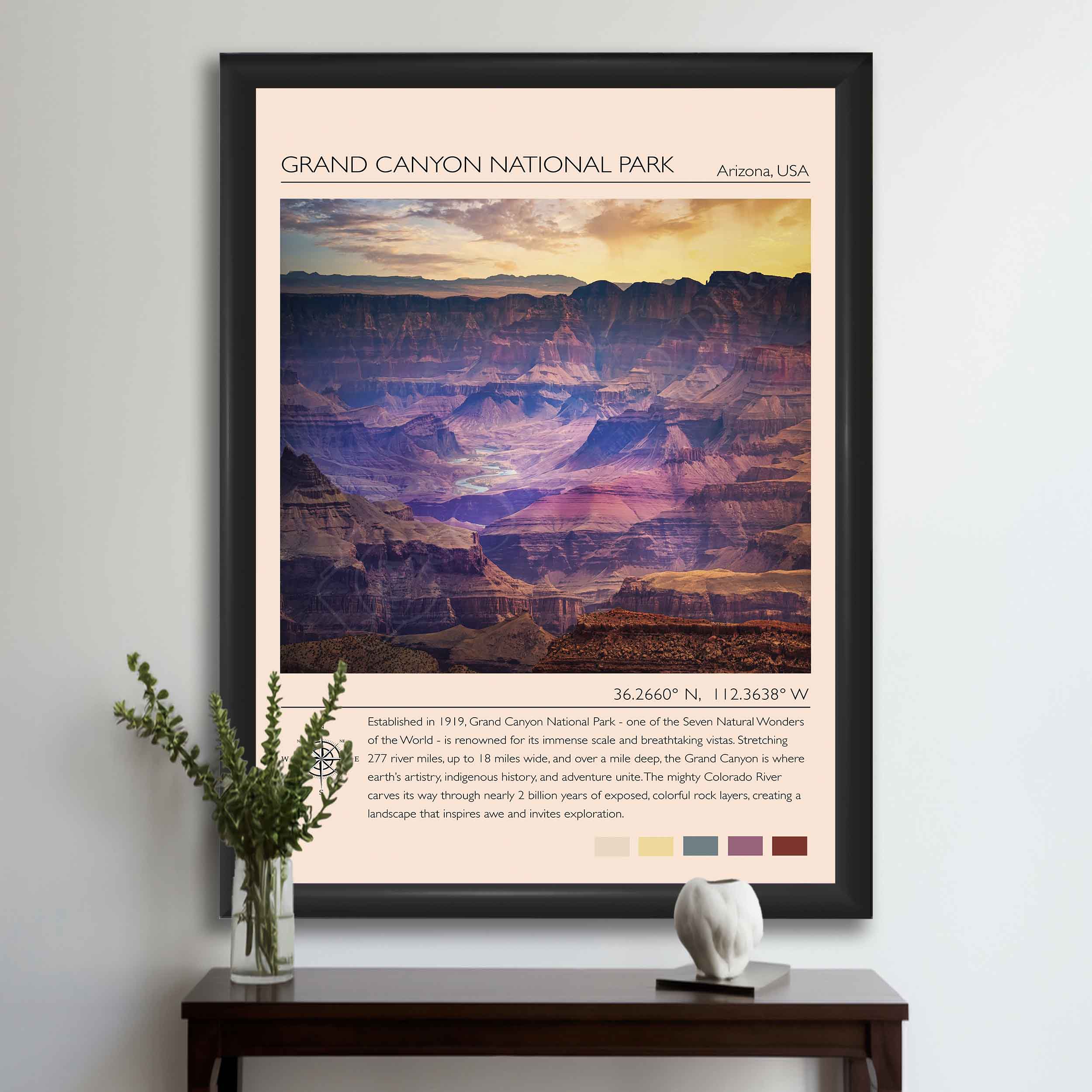 Grand Canyon Travel Poster