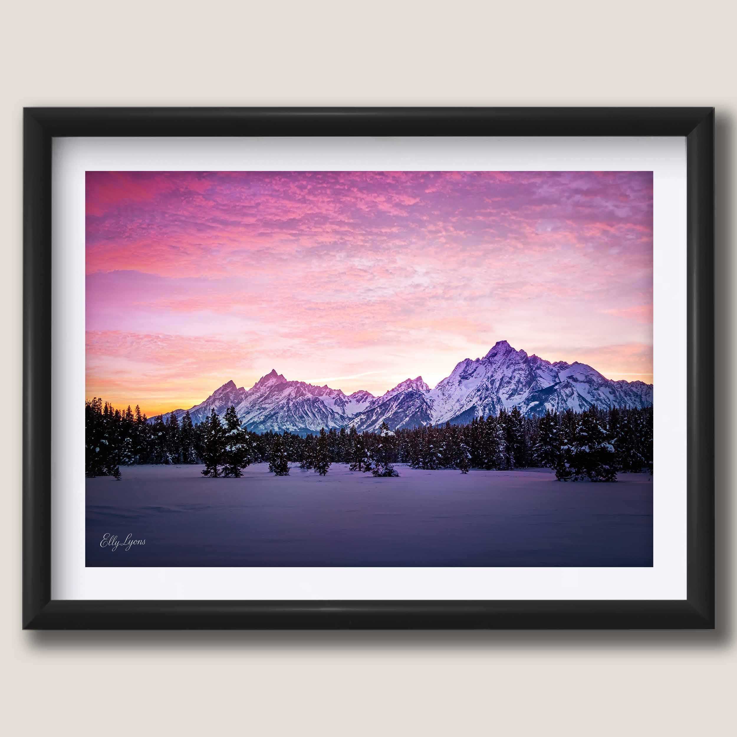 Grand Teton National Park “Winter’s Hallelujah”