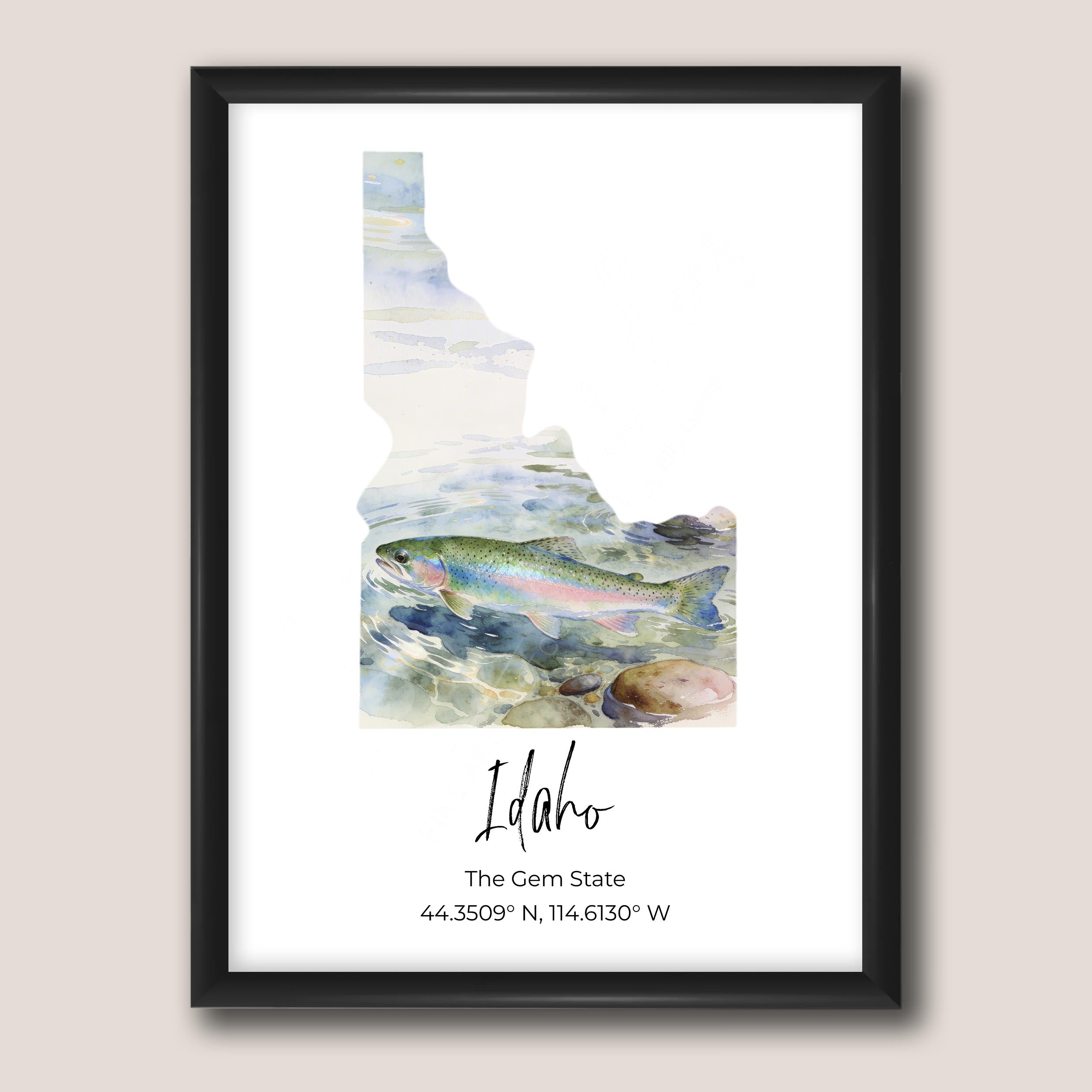Idaho State Map