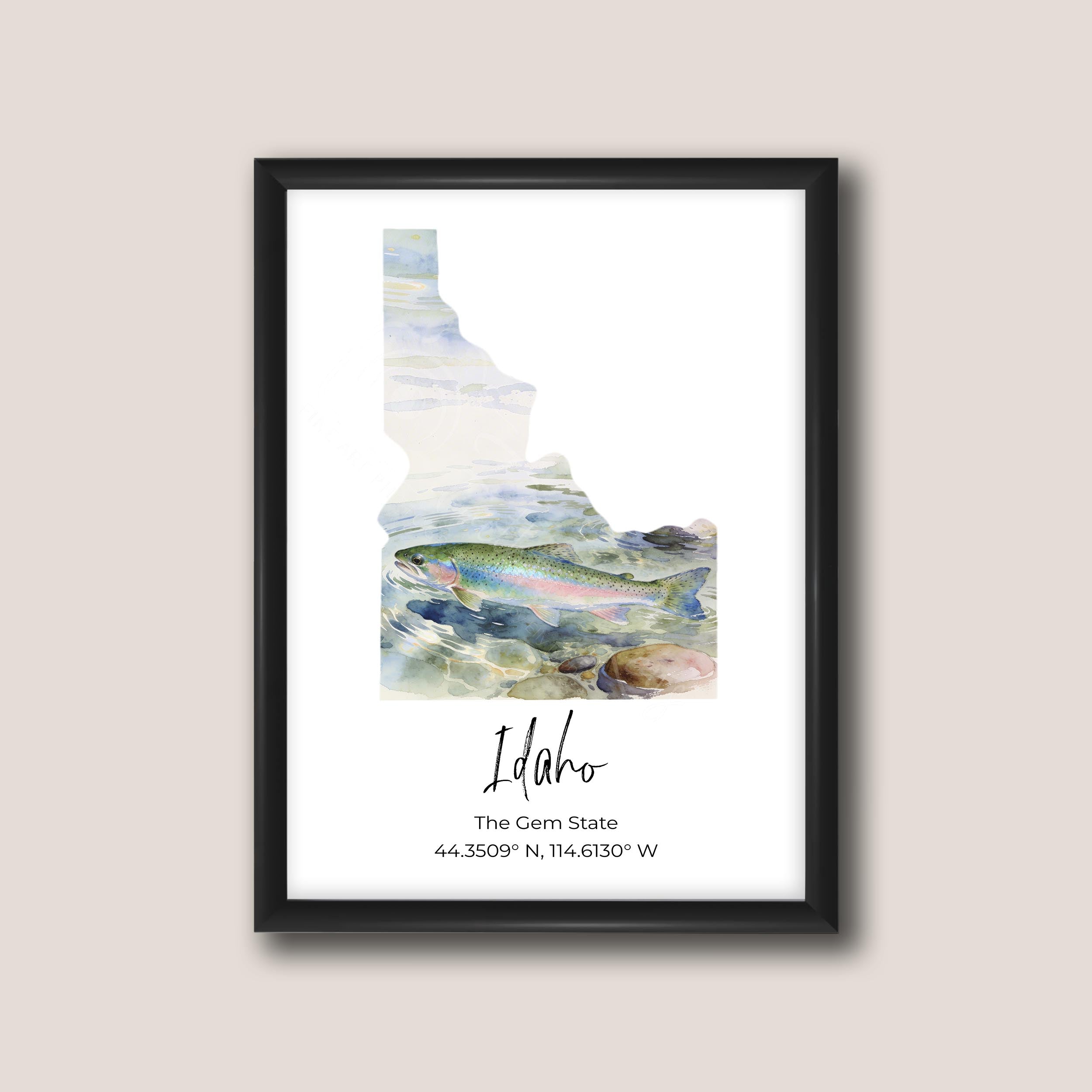 Idaho State Map