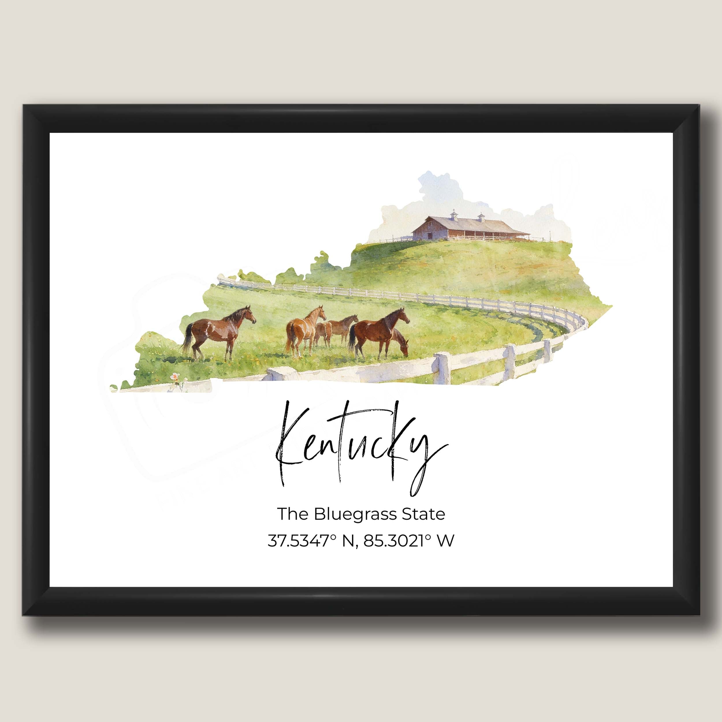 Kentucky State Map