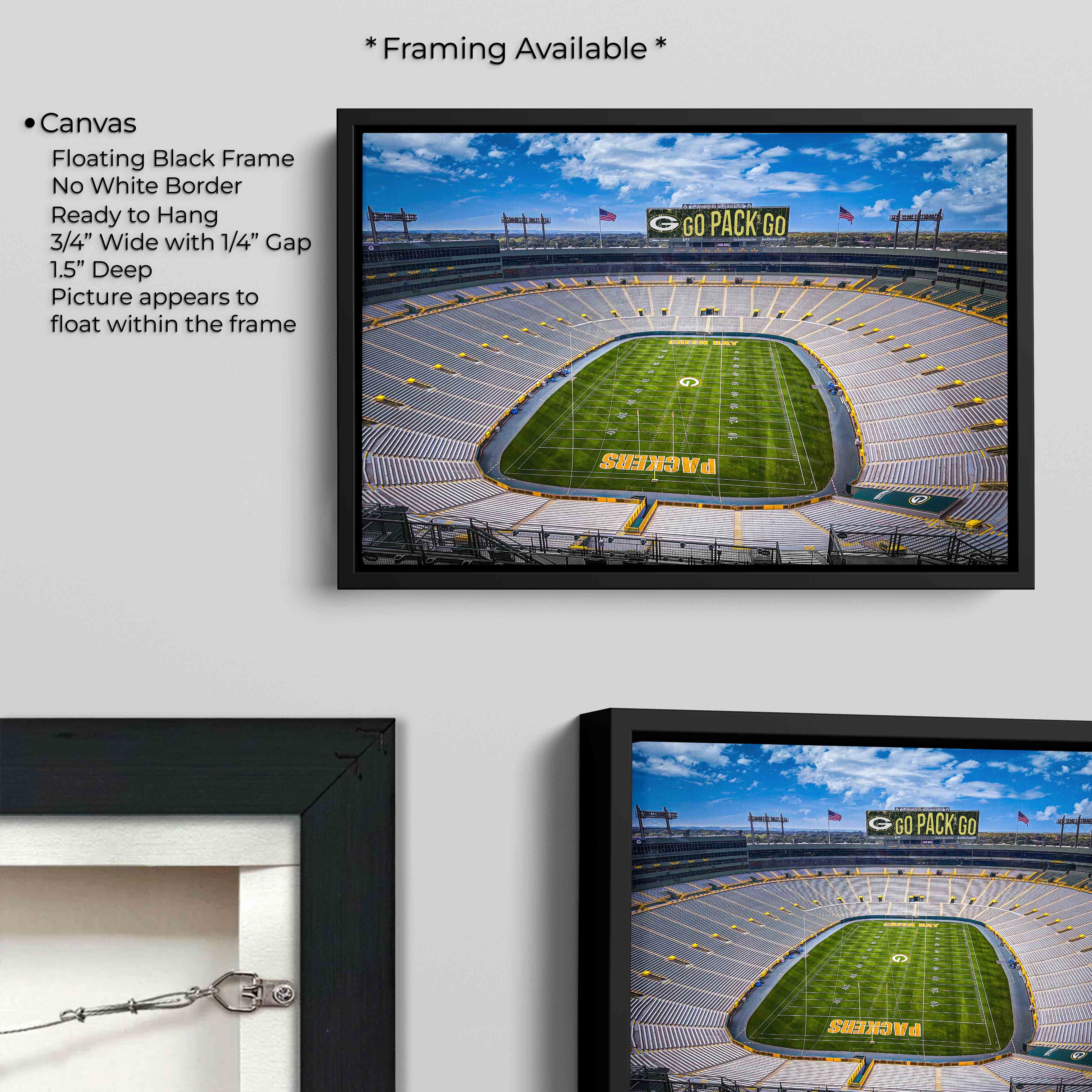 Lambeau Field "Green & Gold Pride"