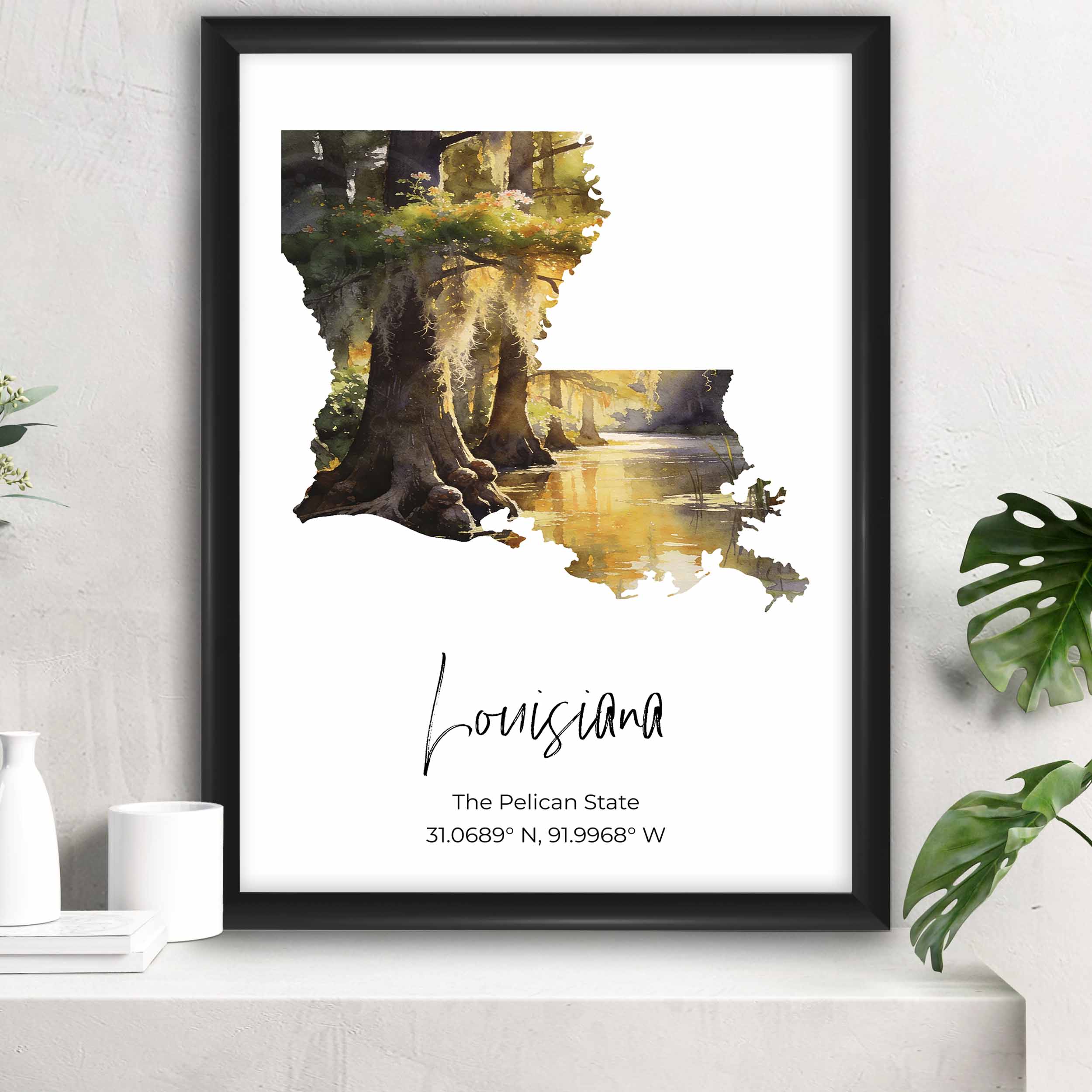 Louisiana State Map