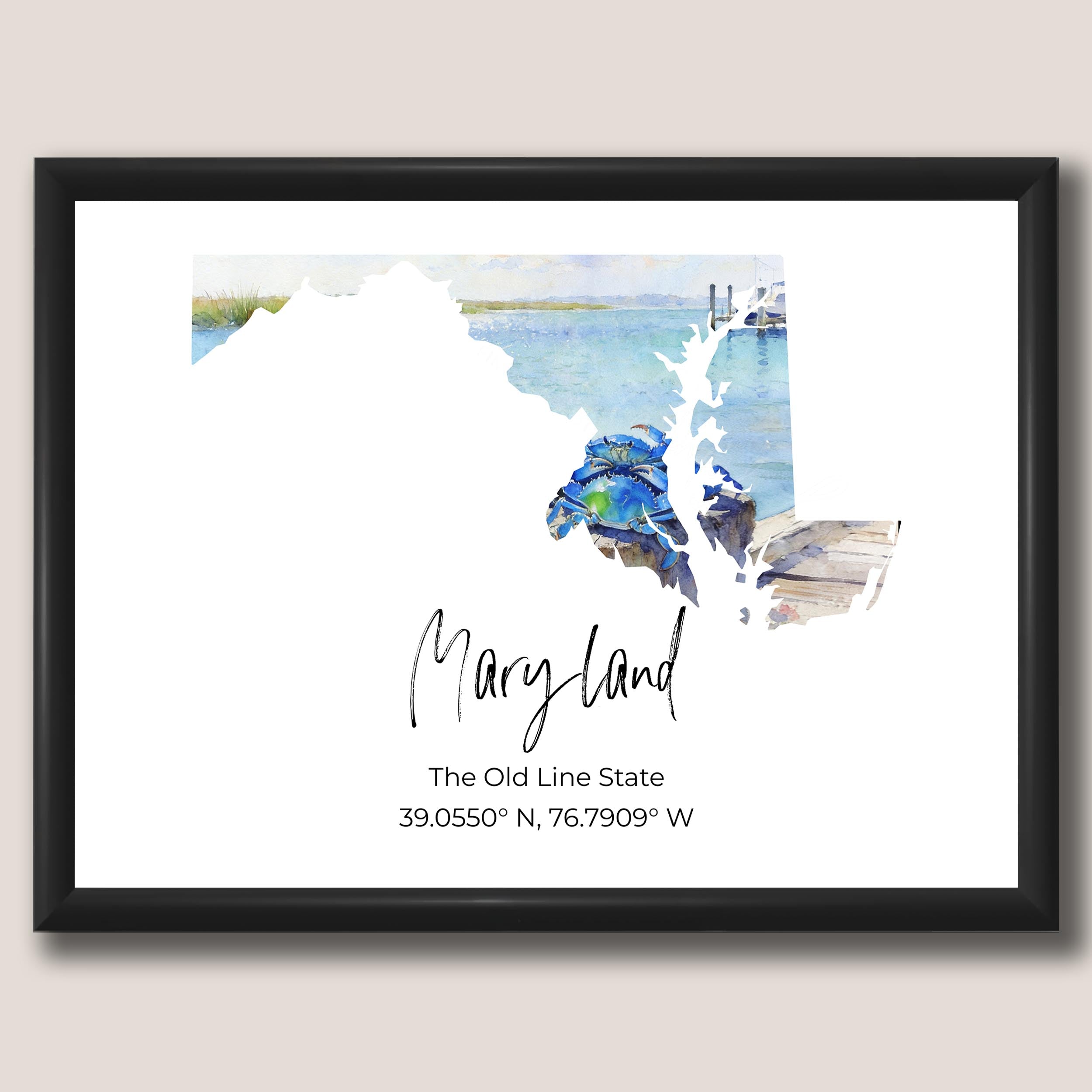 Maryland State Map