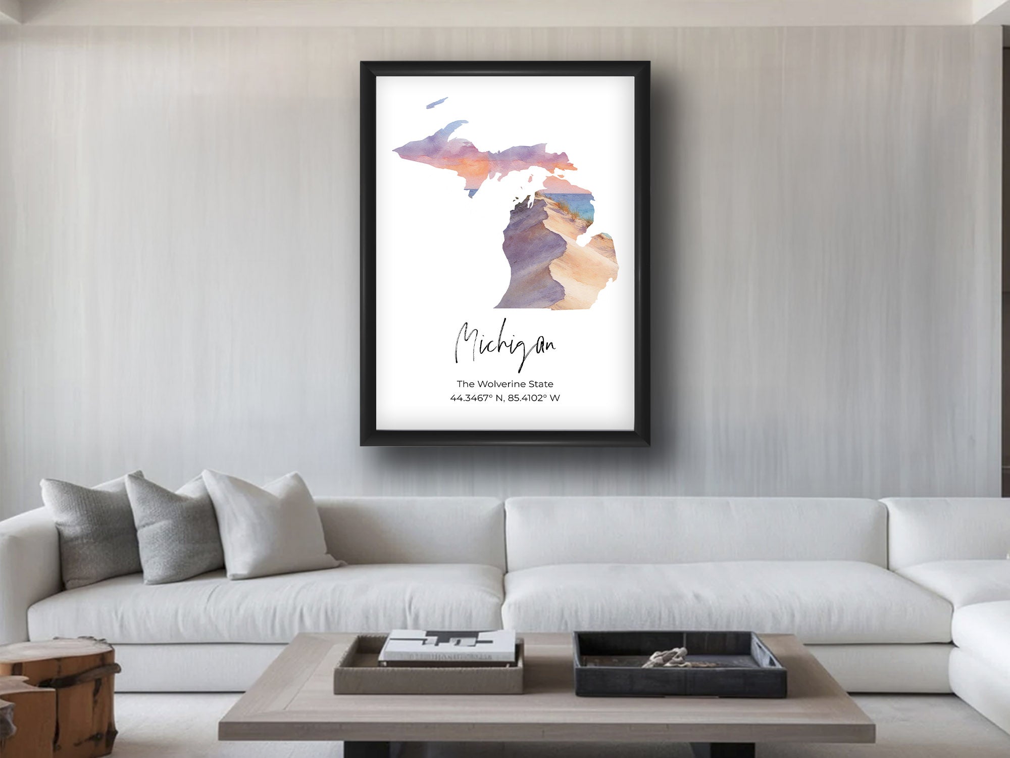 Michigan State Map