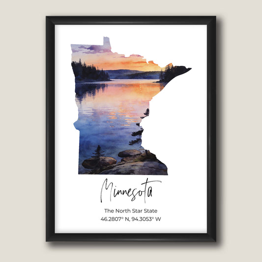 Minnesota State Map