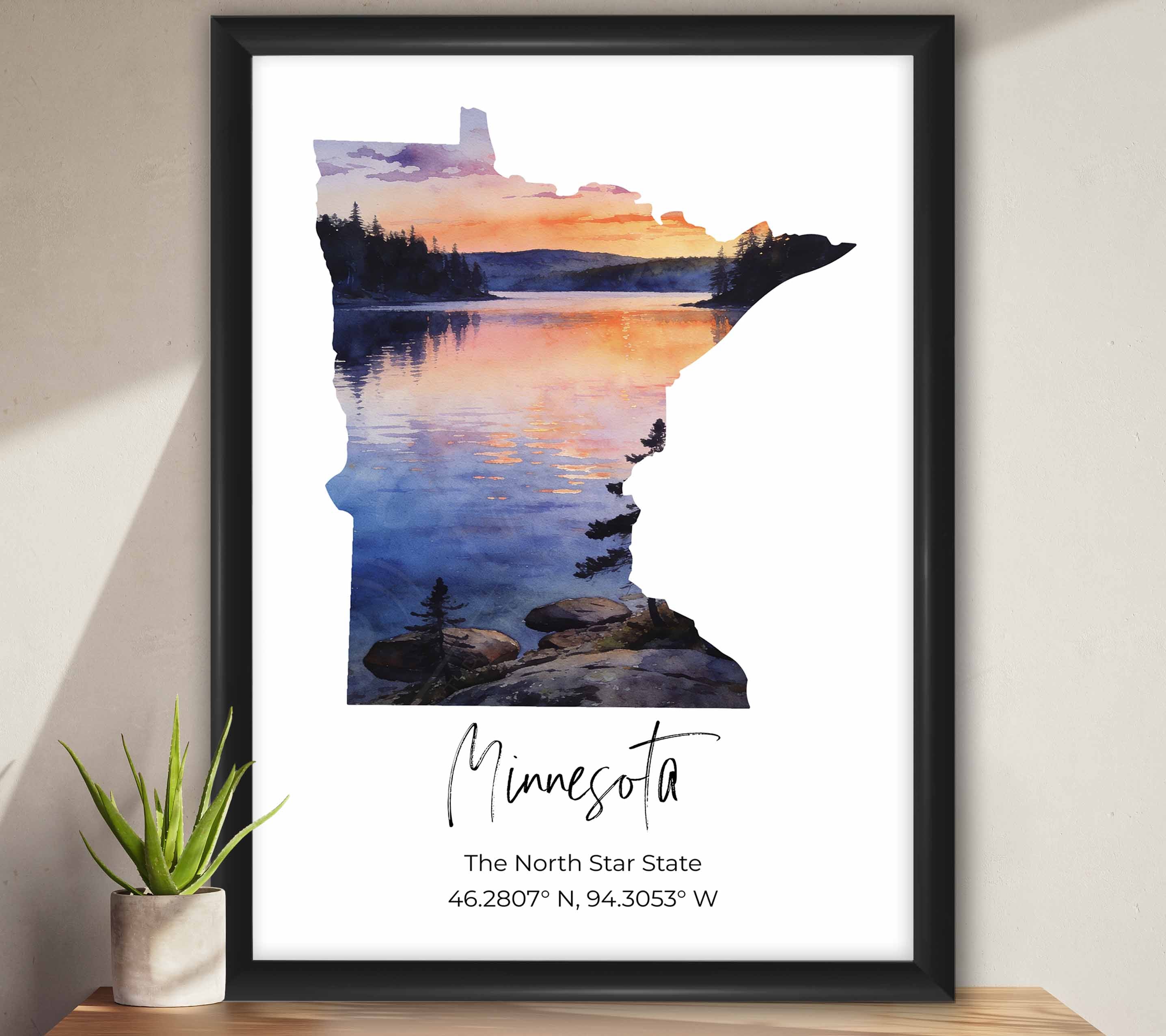 Minnesota State Map