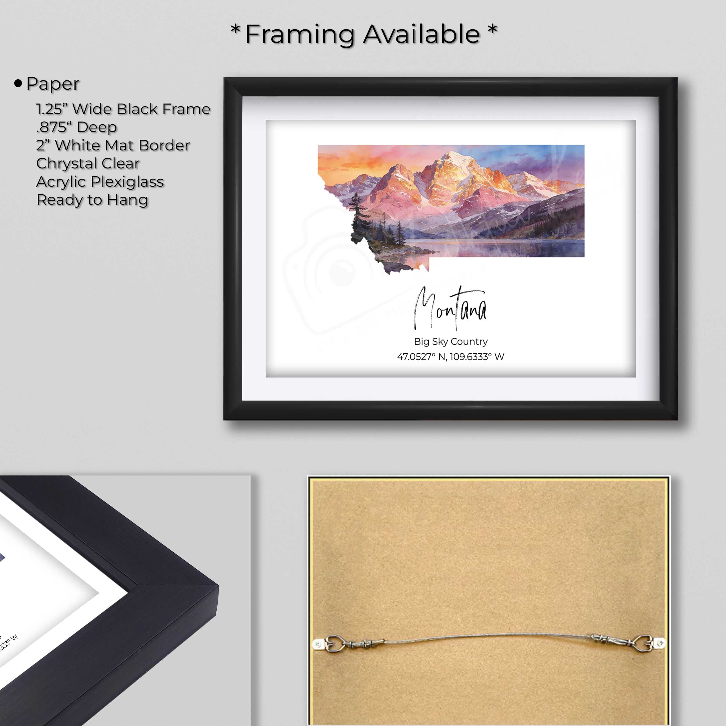 Montana State Map