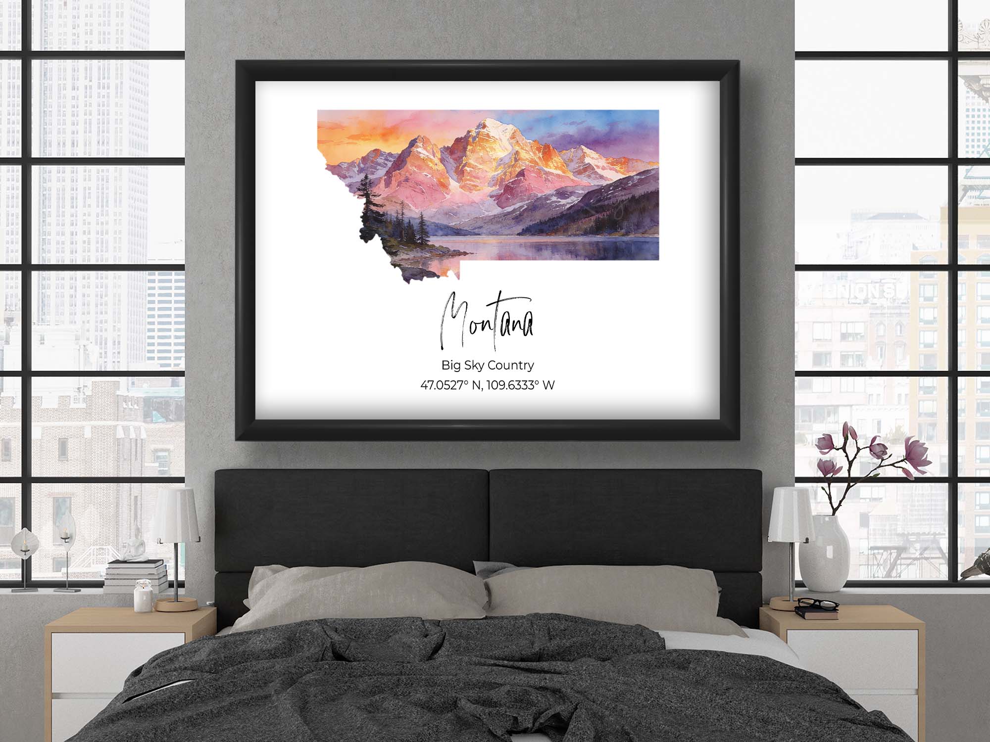 Montana State Map