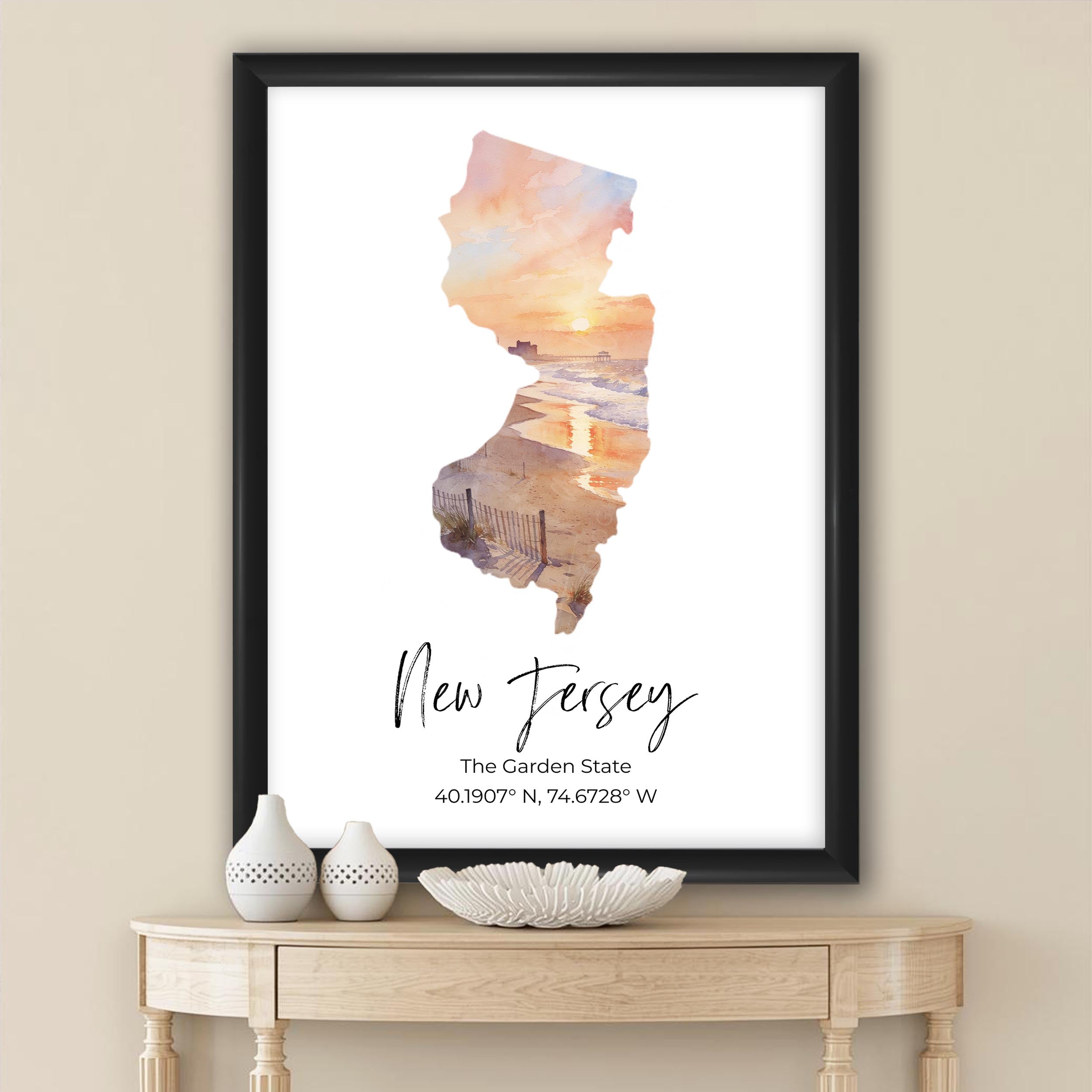 New Jersey State Map