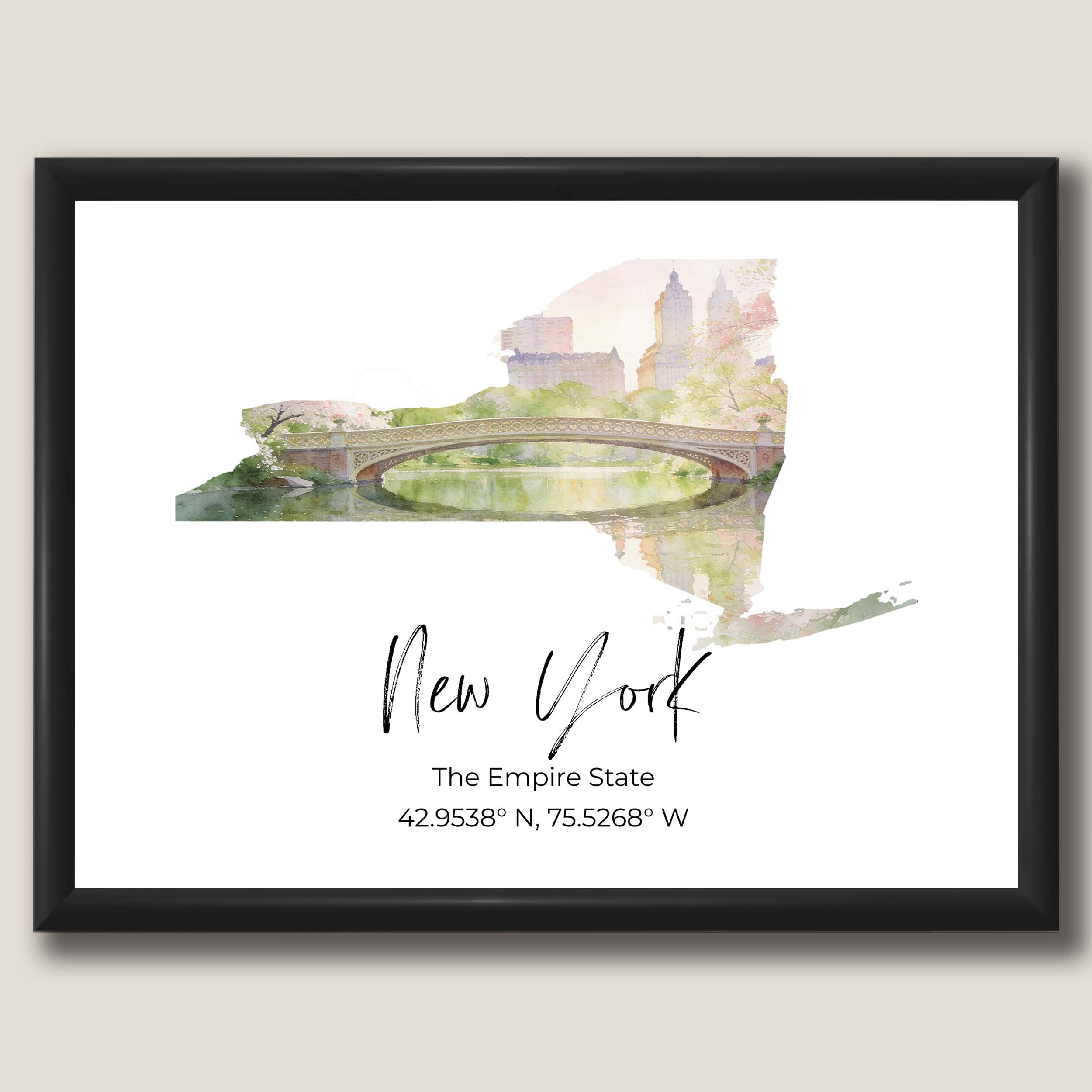 New York State Map