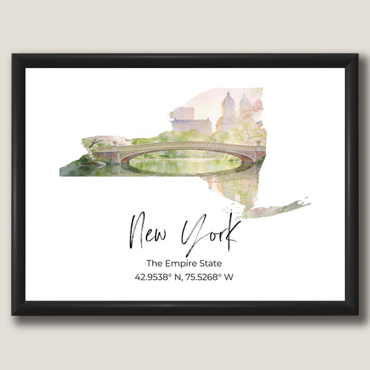 New York State Map