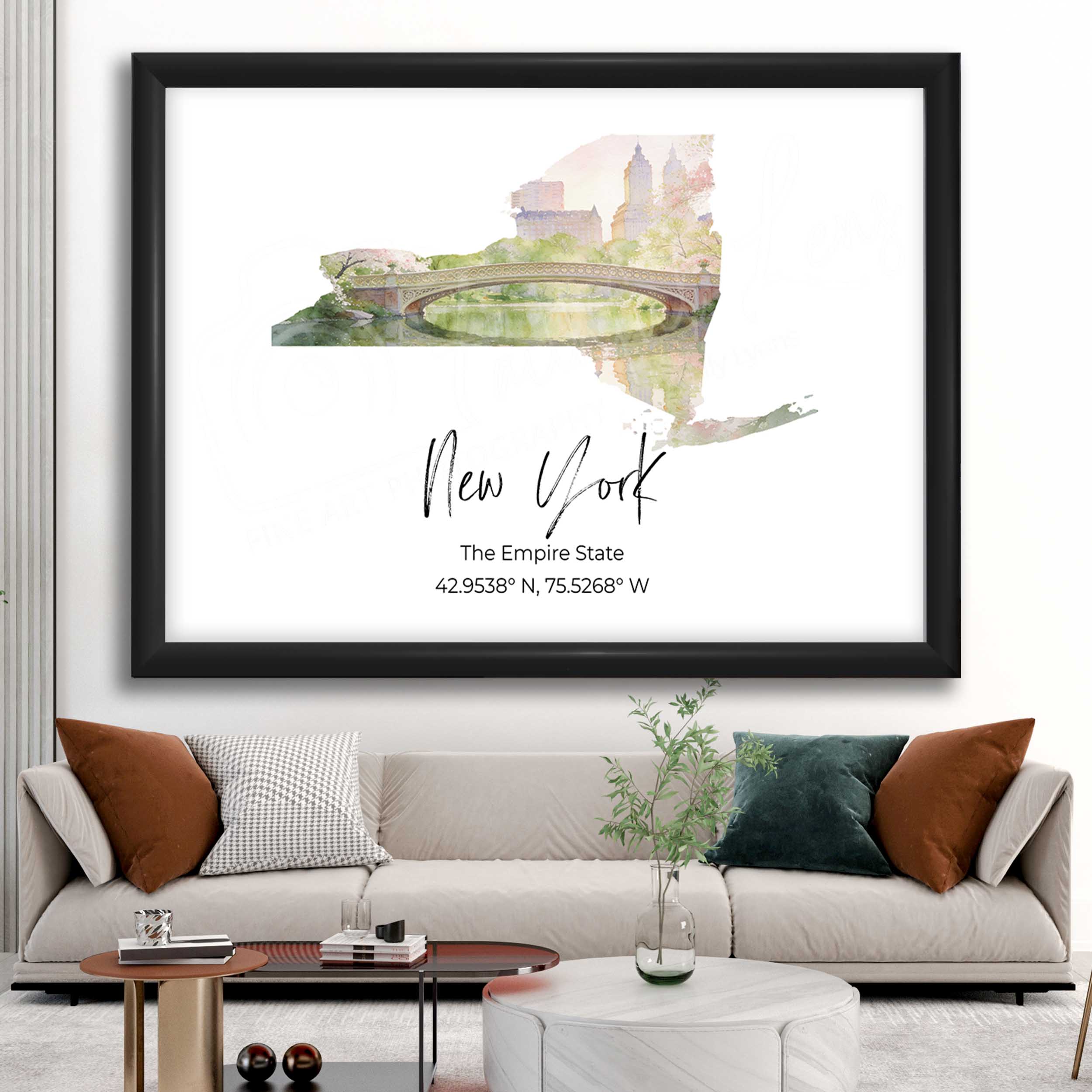 New York State Map