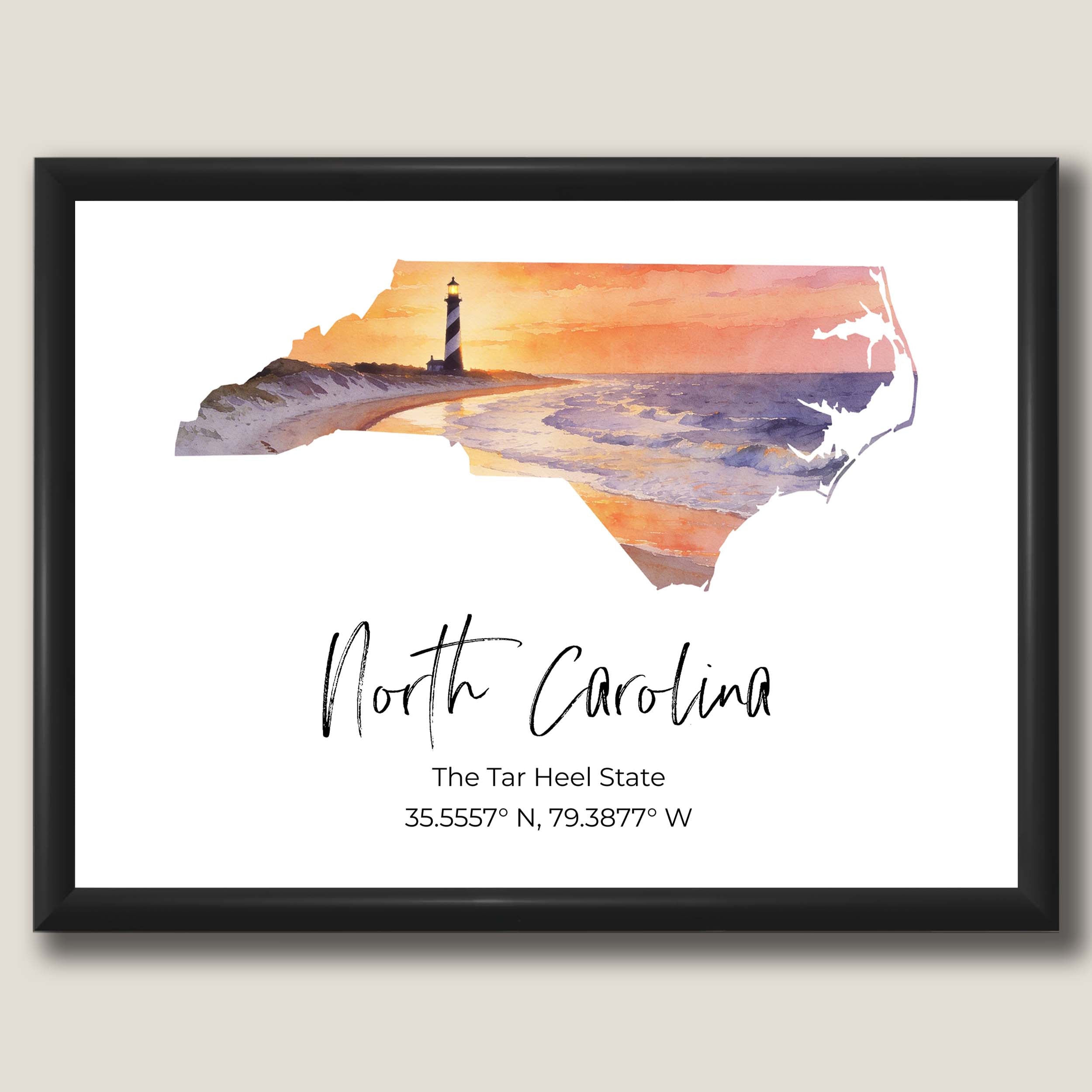 North Carolina State Map