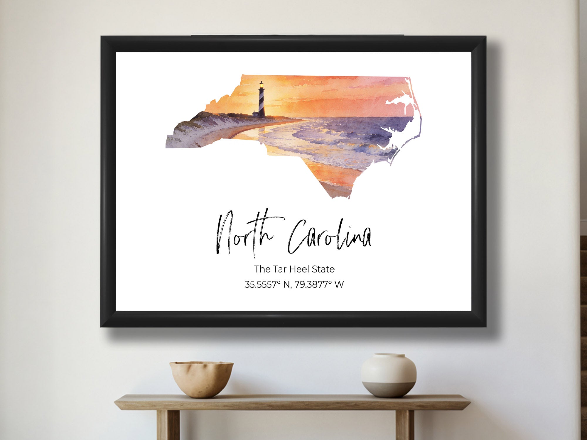 North Carolina State Map