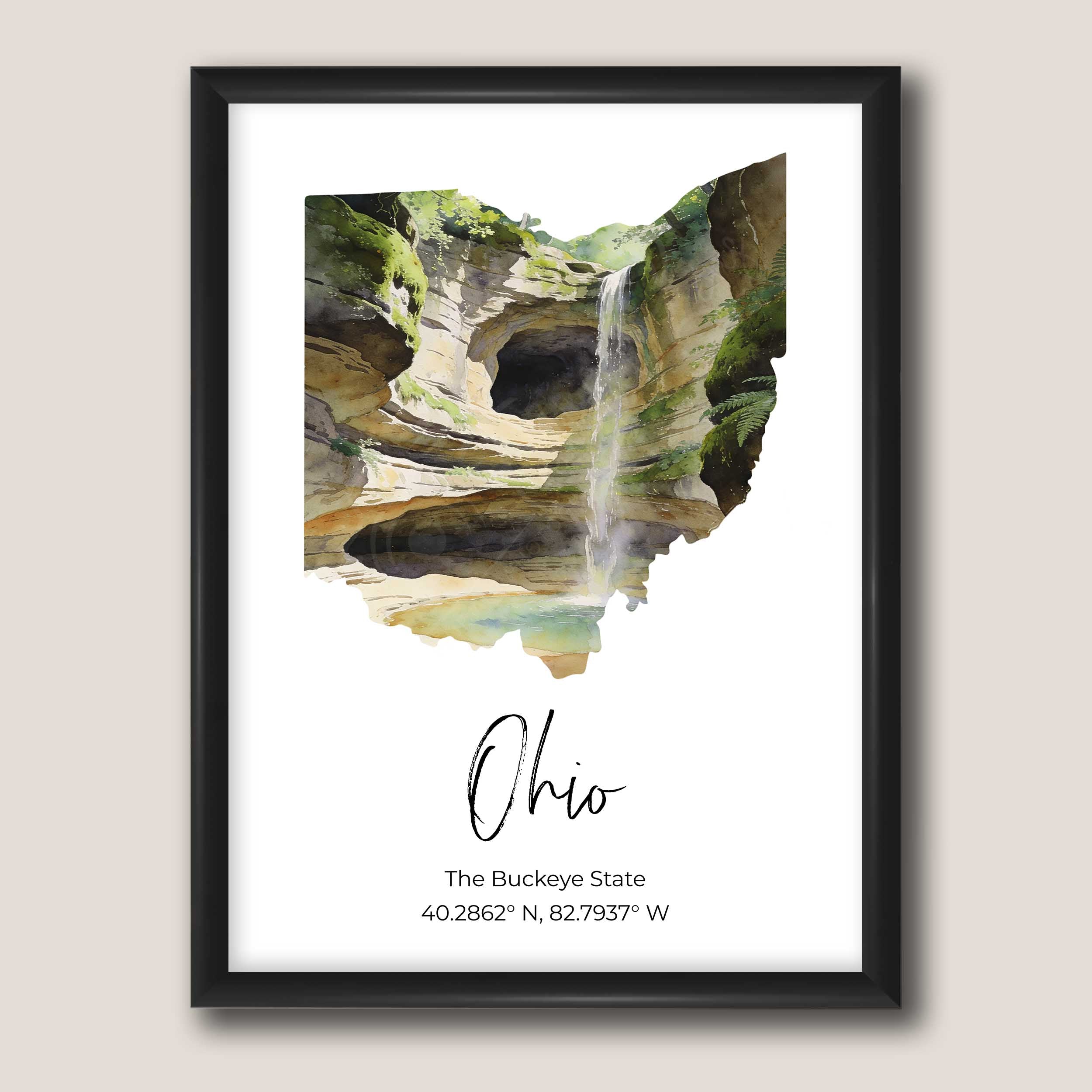 Ohio State Map