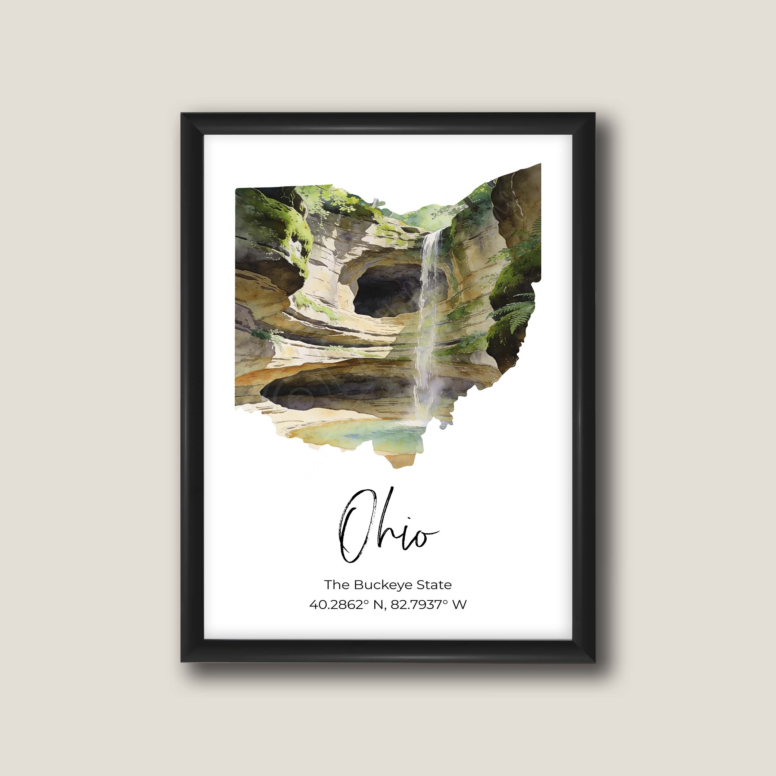 Ohio State Map