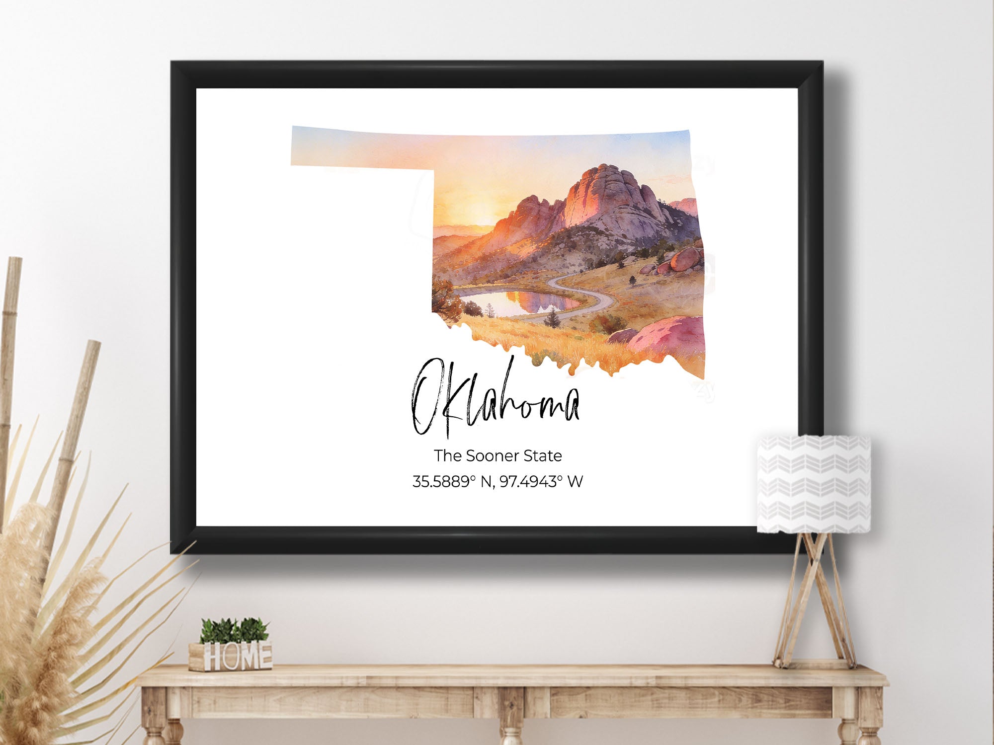 Oklahoma State Map
