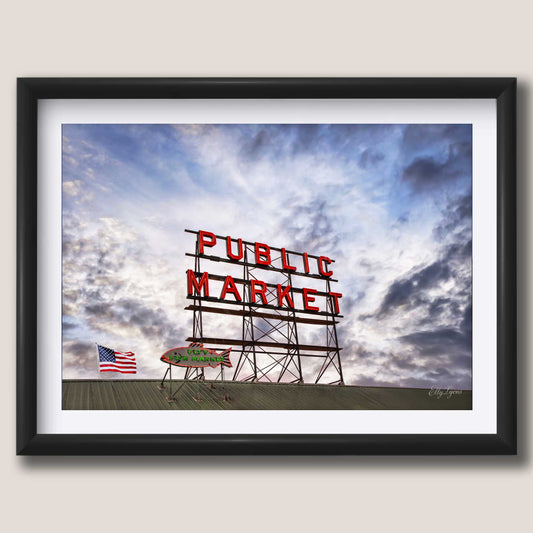 Pike Market Seattle "Where Community Thrives"