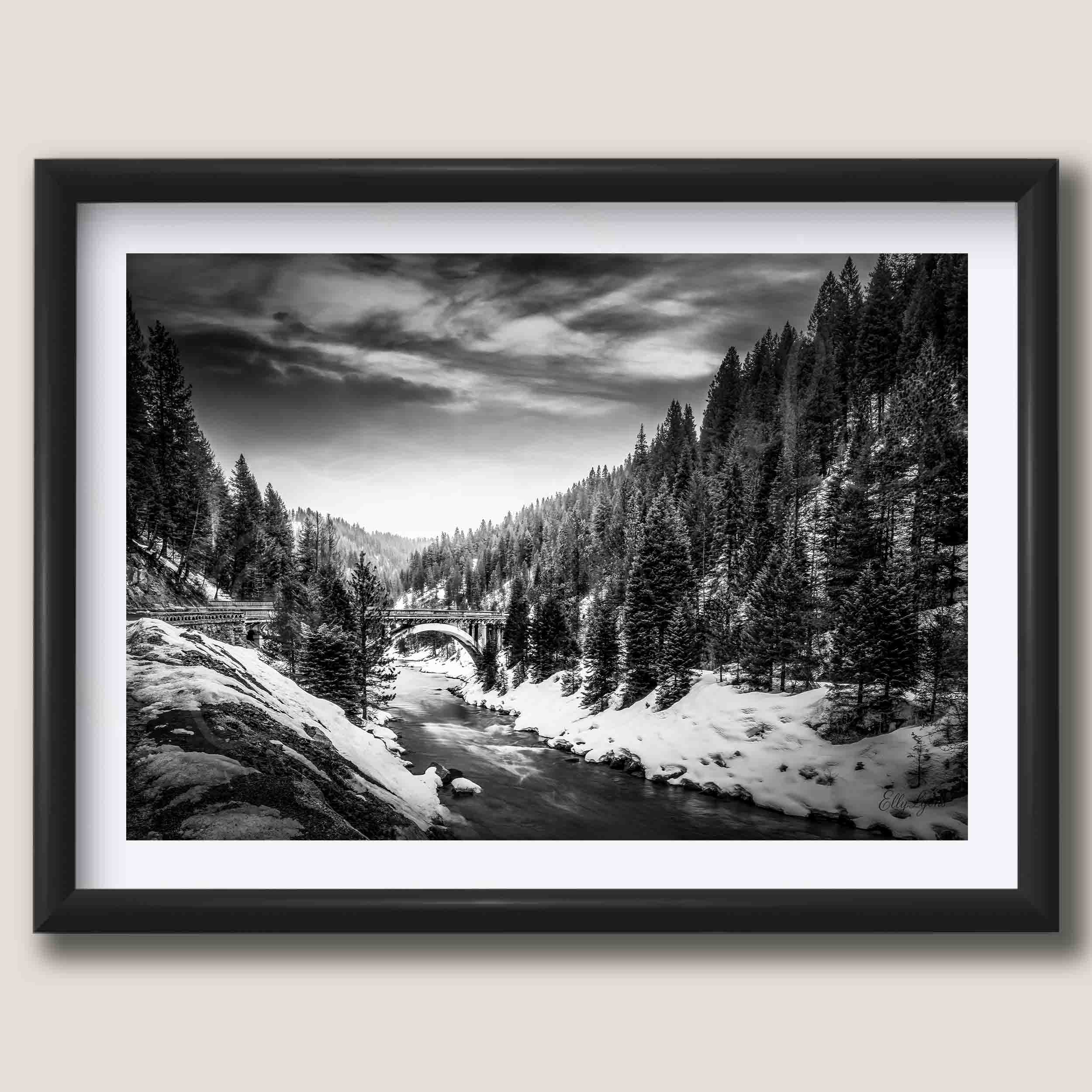 Rainbow Bridge: McCall, Idaho “Timeless Winter”