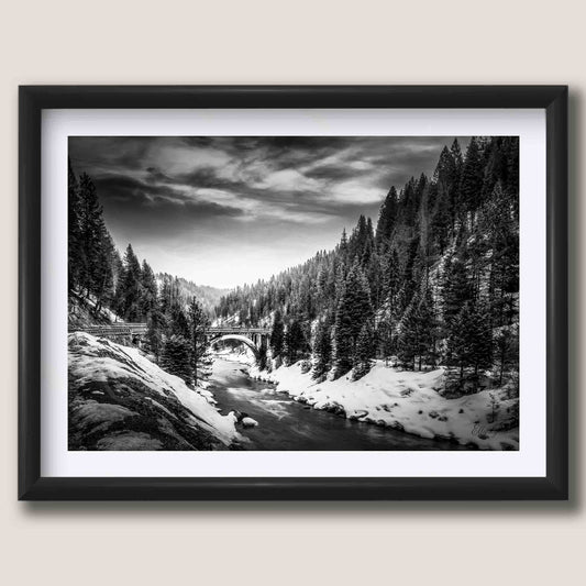 Rainbow Bridge: McCall, Idaho “Timeless Winter”