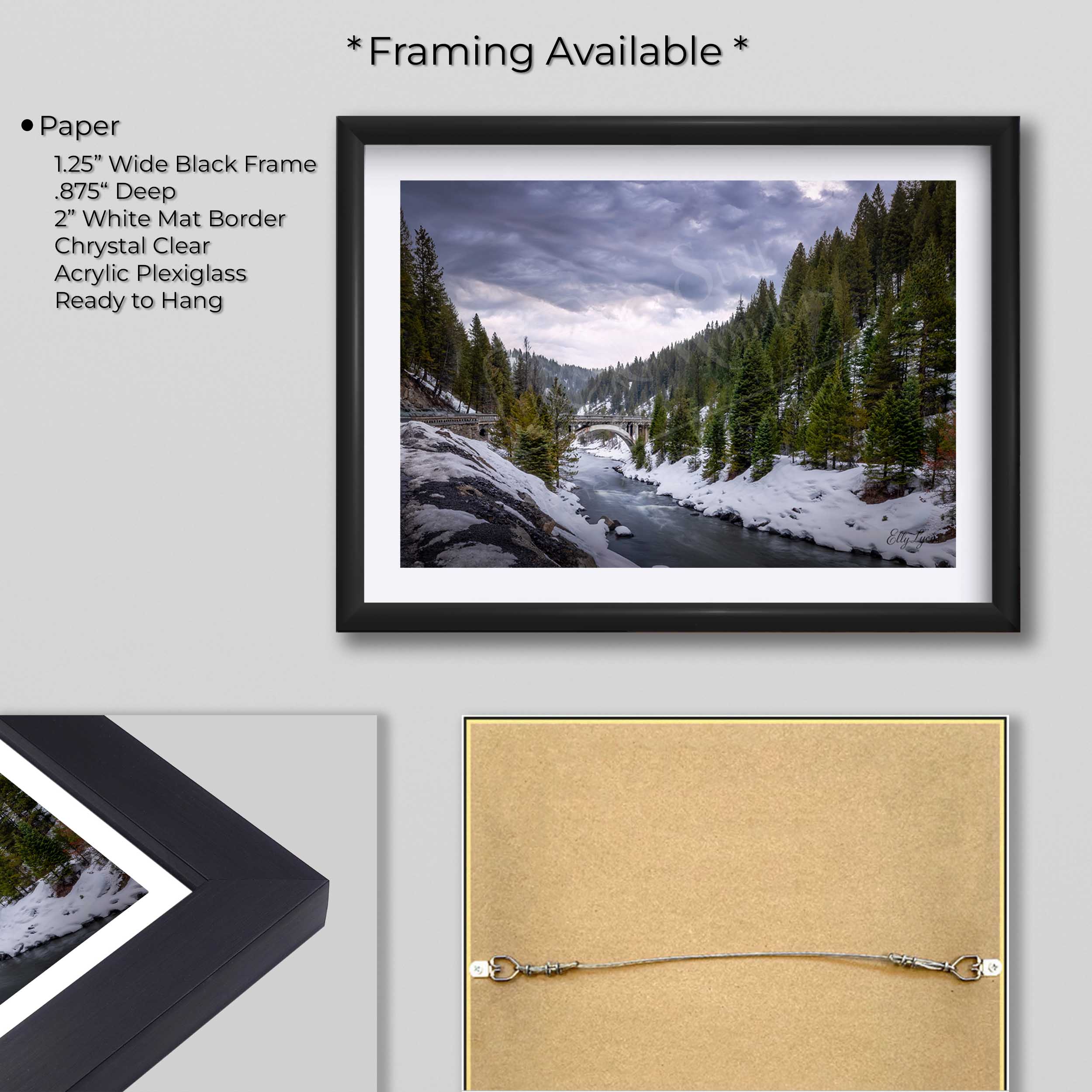 Rainbow Bridge: McCall, Idaho “Winter’s Quiet Grace”