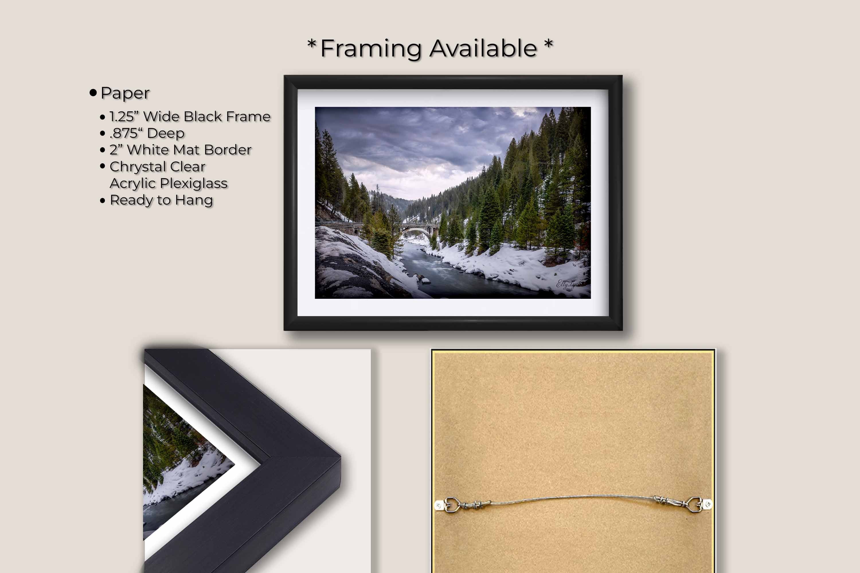 Rainbow Bridge: McCall, Idaho “Winter’s Quiet Grace”