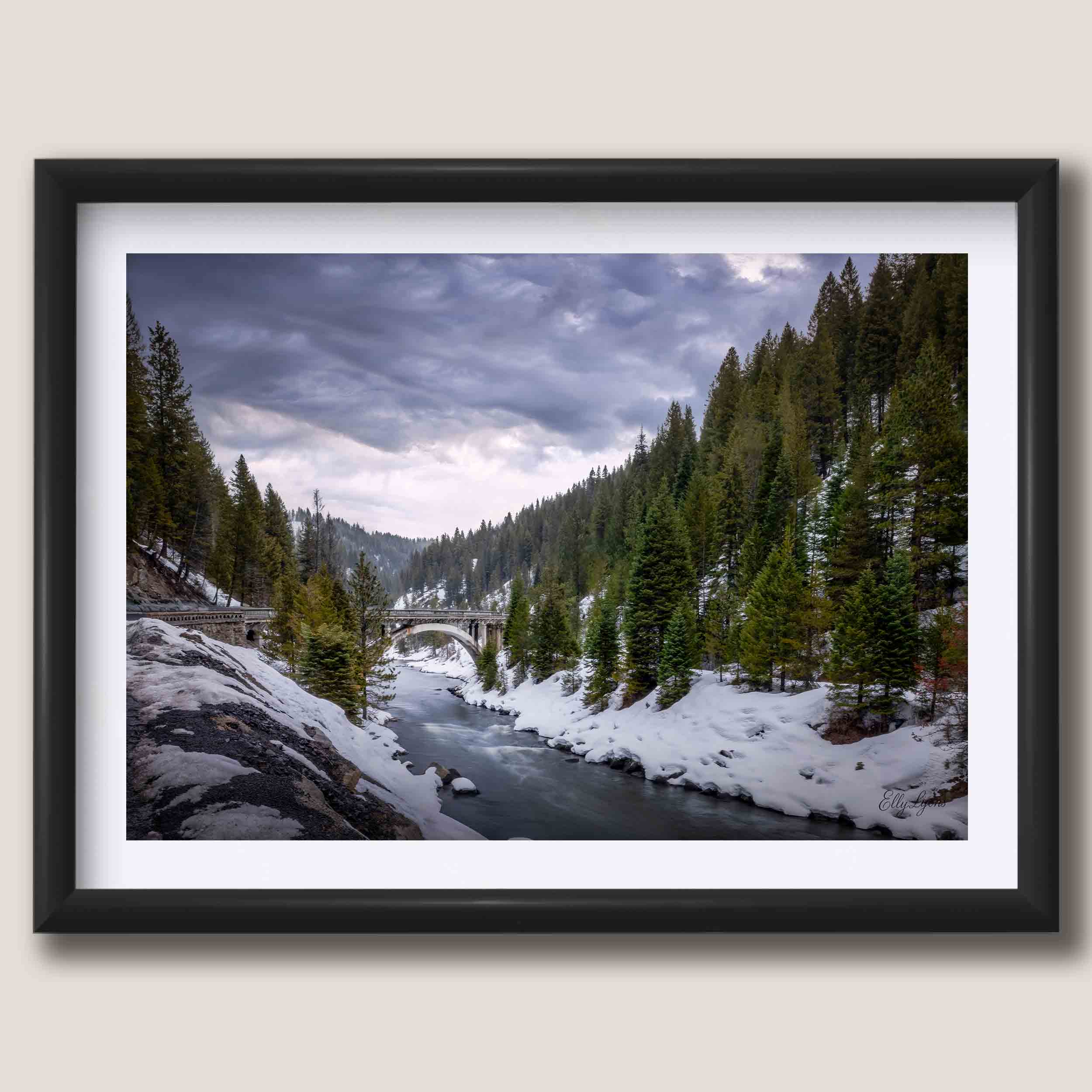 Rainbow Bridge: McCall, Idaho “Winter’s Quiet Grace”
