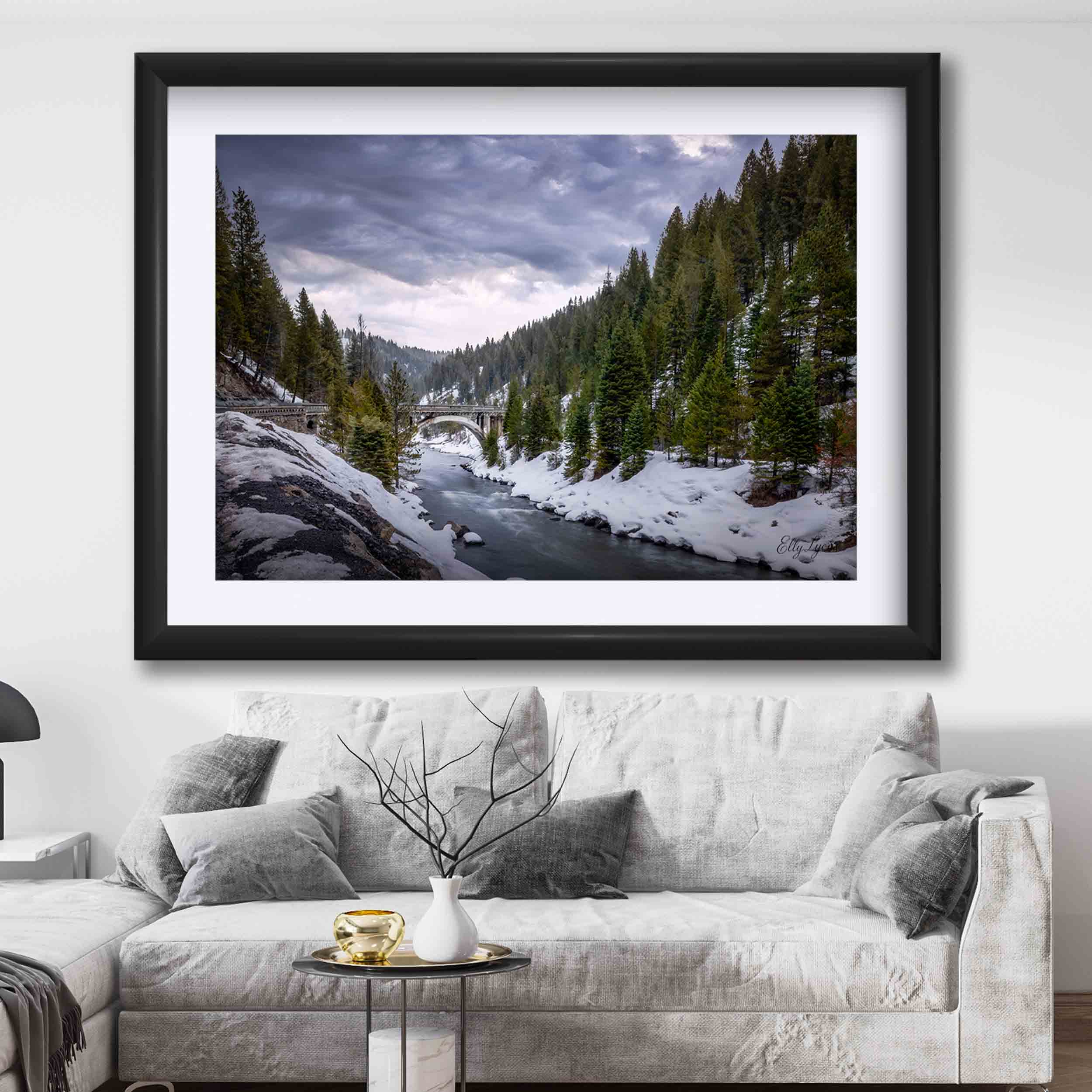 Rainbow Bridge: McCall, Idaho “Winter’s Quiet Grace”