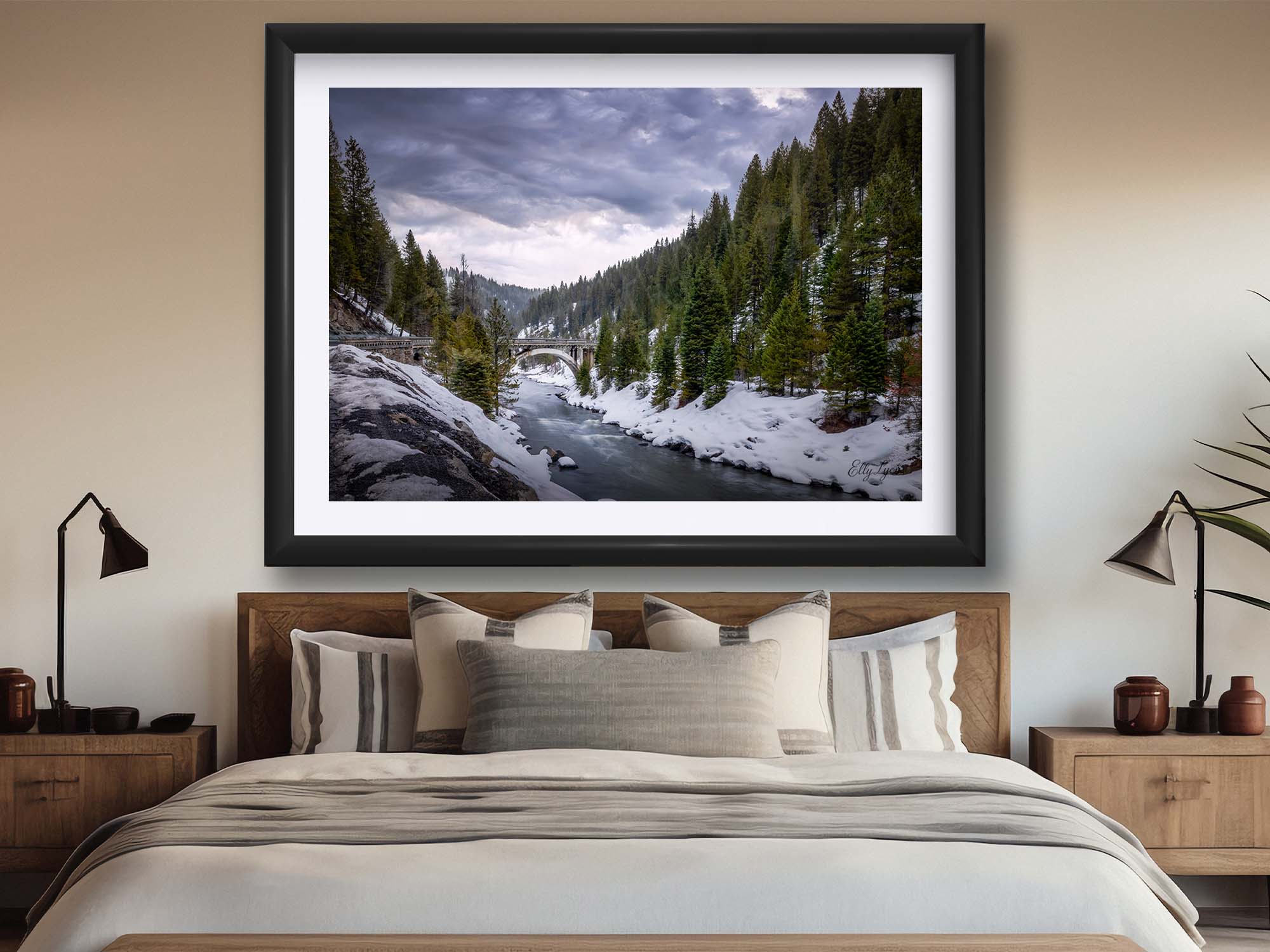 Rainbow Bridge: McCall, Idaho “Winter’s Quiet Grace”