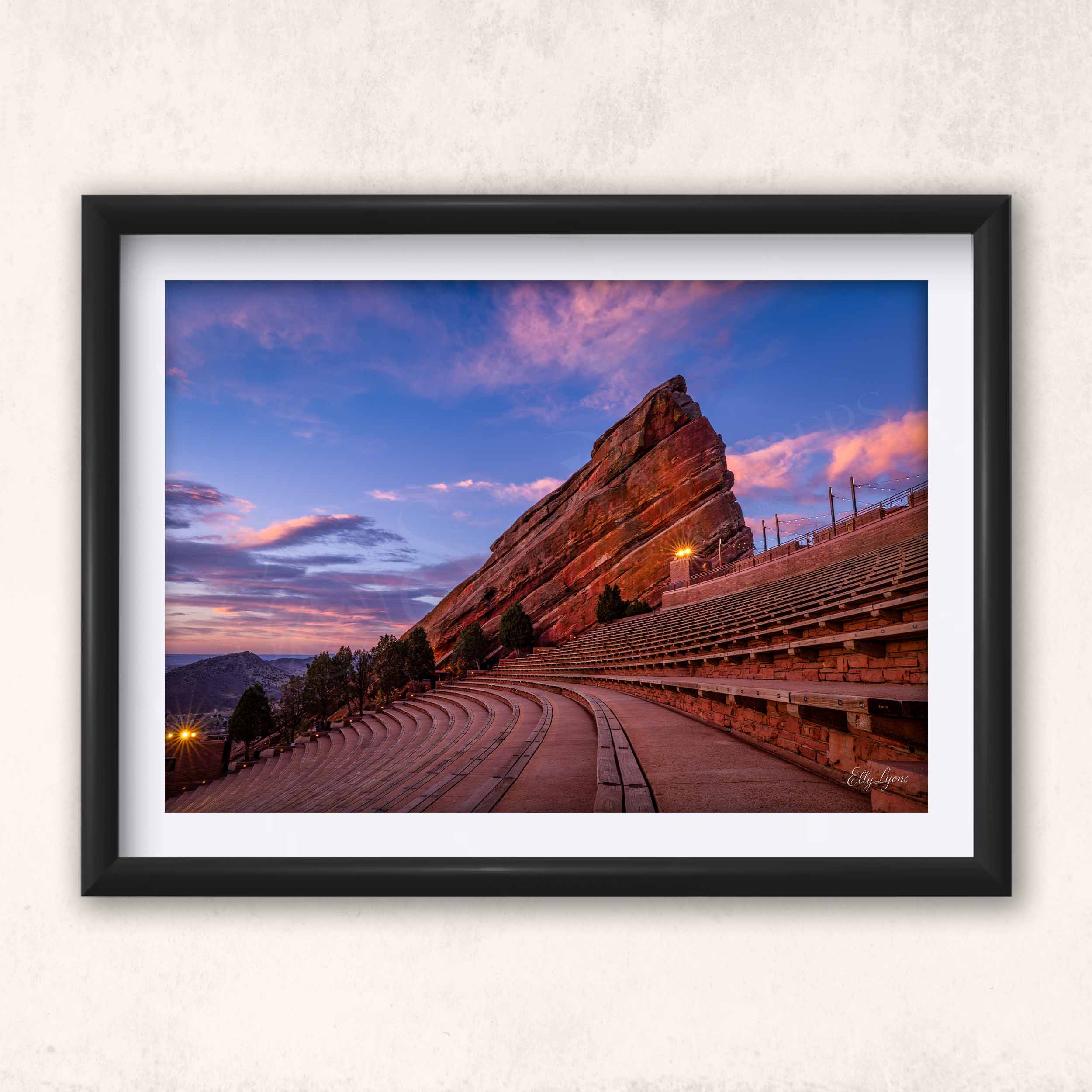 Red Rocks Amphitheatre Sunrise Print – Colorado Landscape Photography ...