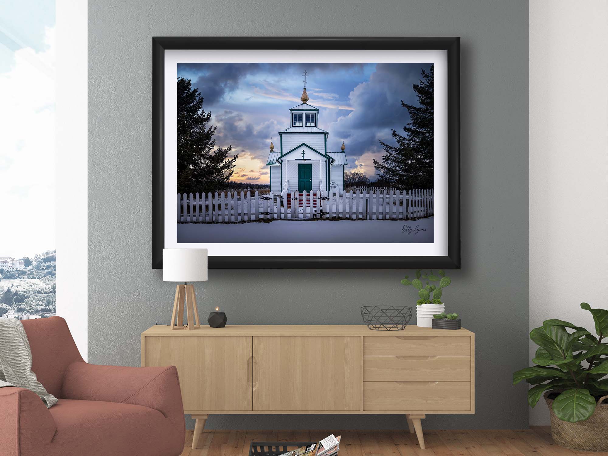 Russian Church Kenai, Alaska “Breaking Dawn”