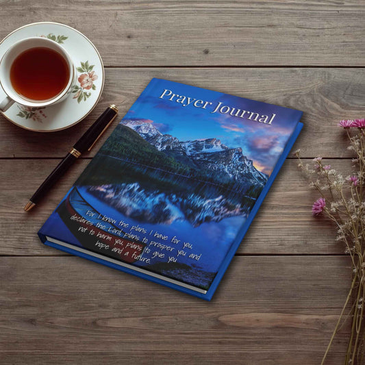 Prayer Journal Hardcover, Stanley Lake Sawtooth Mountains