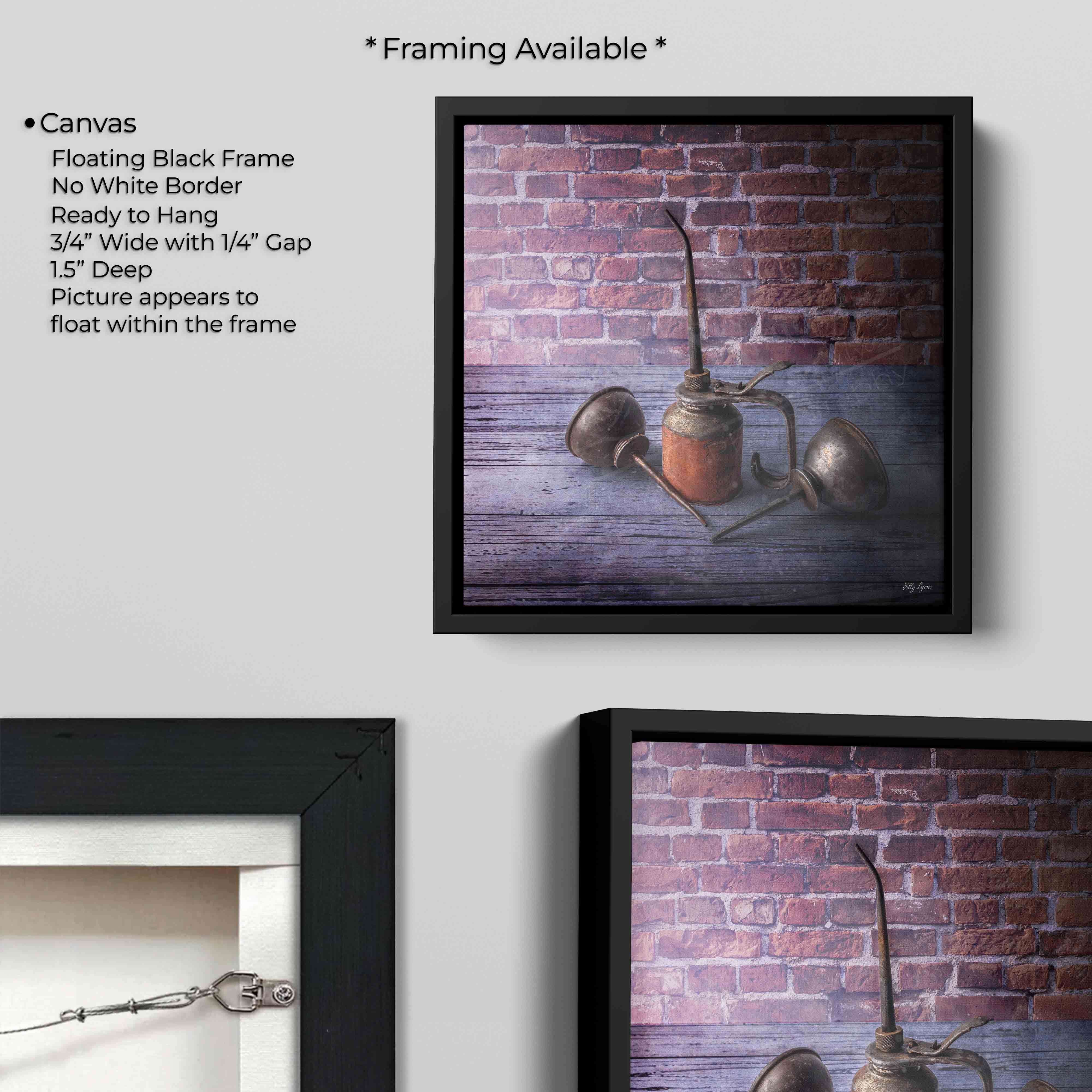 Vintage Oil Can Still Life “Stories in Time”