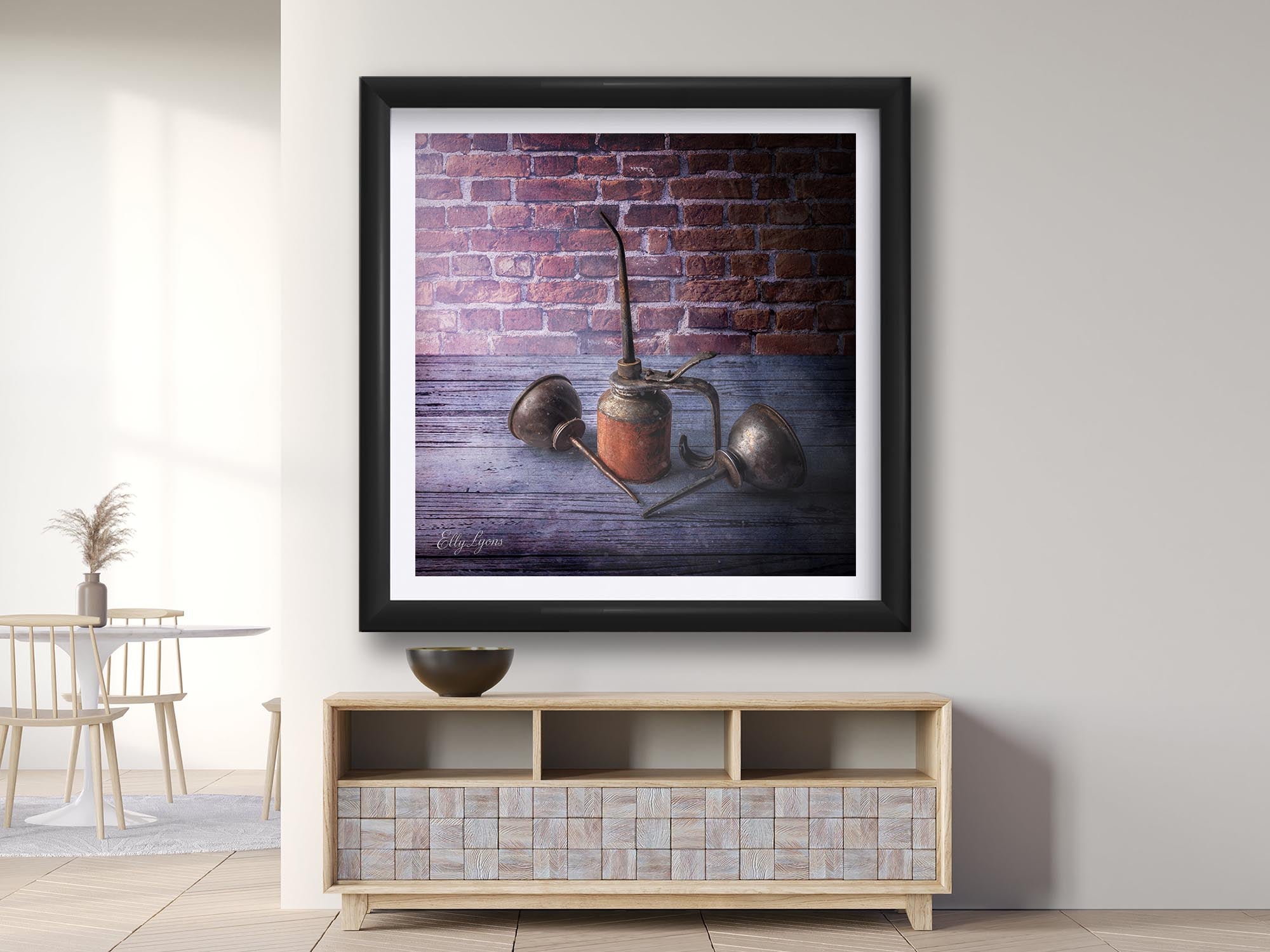Vintage Oil Can Still Life “Stories in Time”