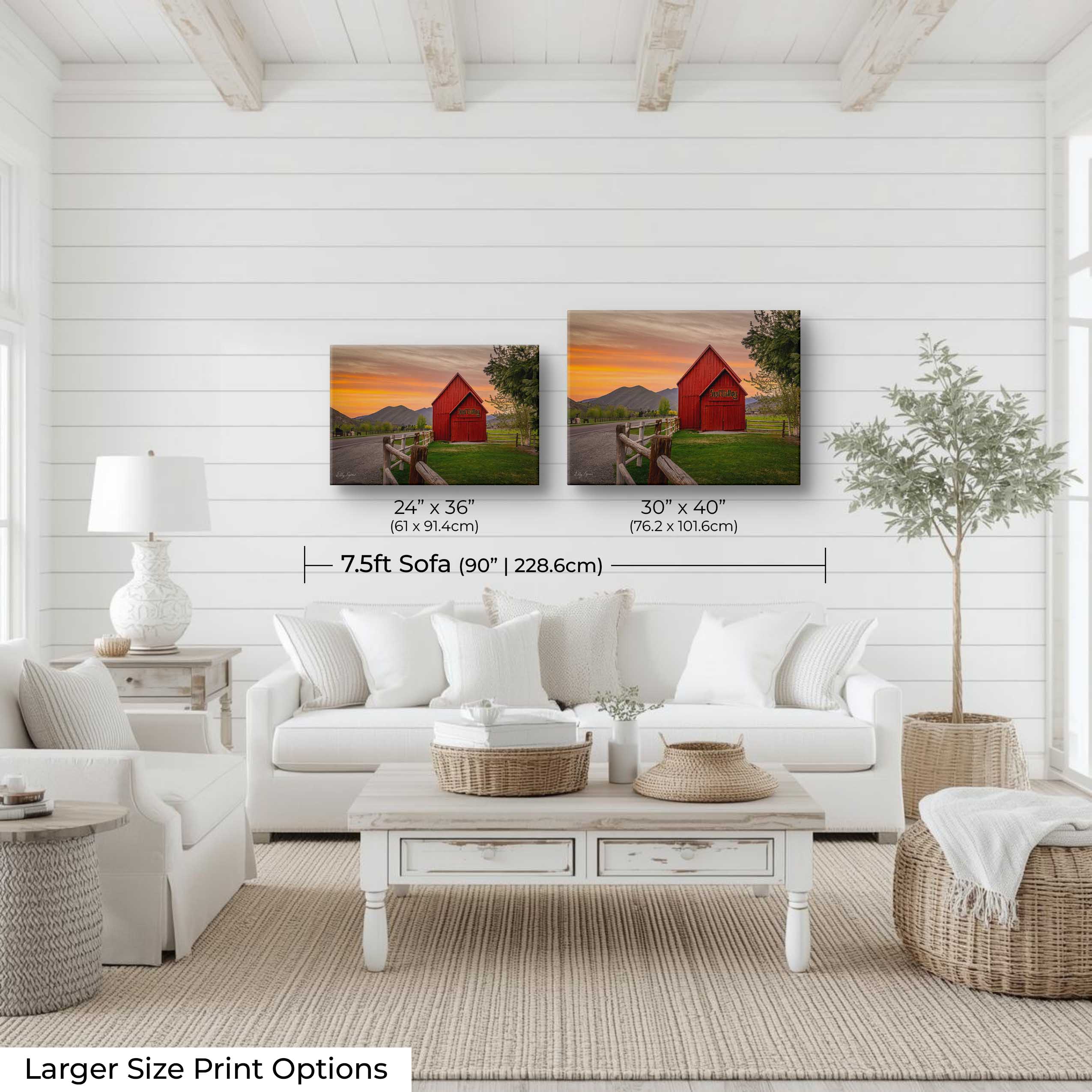 Sun Valley Red Barn "Built to Last, Called to Stay"
