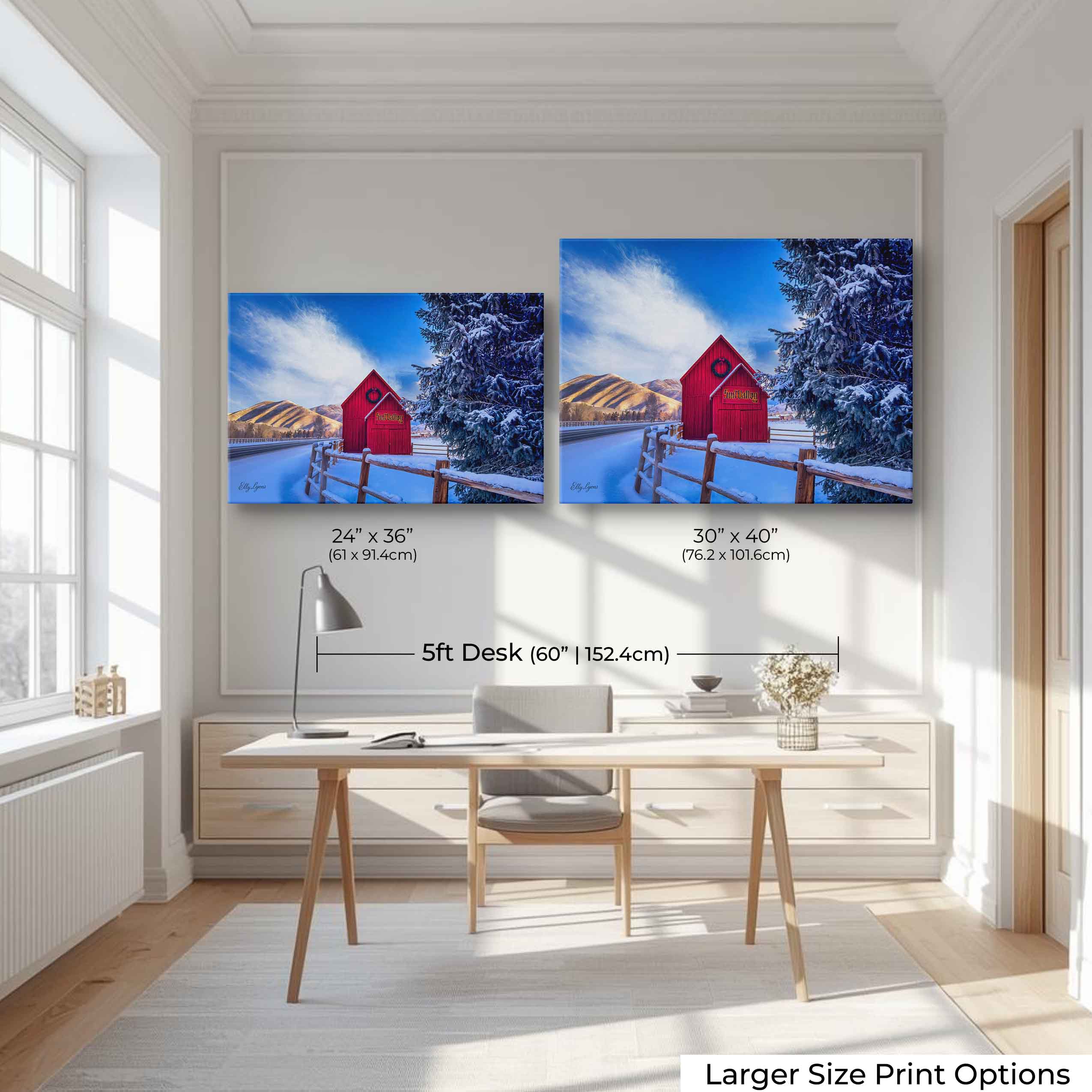 Sun Valley Red Barn "Where Peace Dwells"