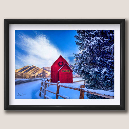 Sun Valley Red Barn "Where Peace Dwells"