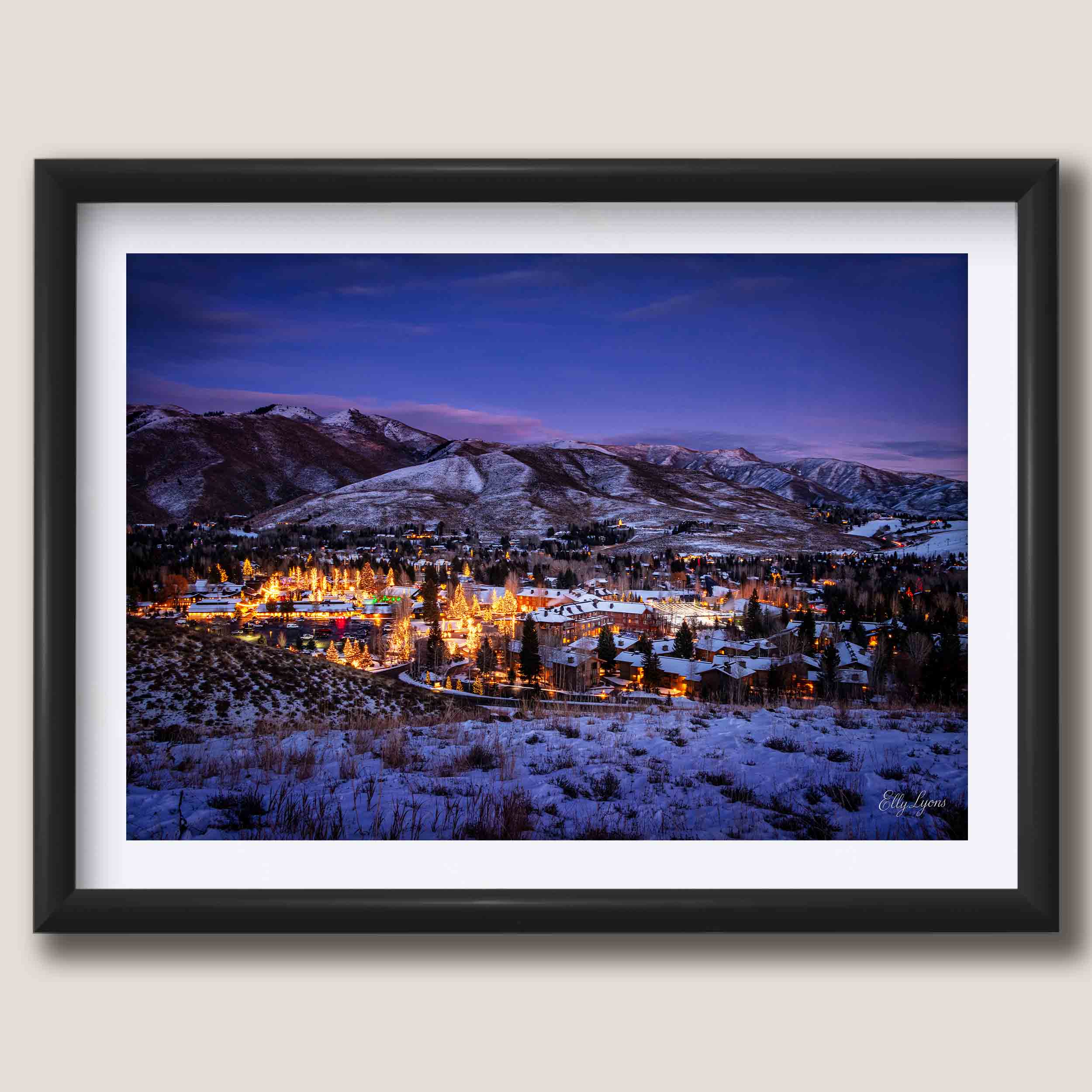 Sun Valley, Idaho “Winter Glow”