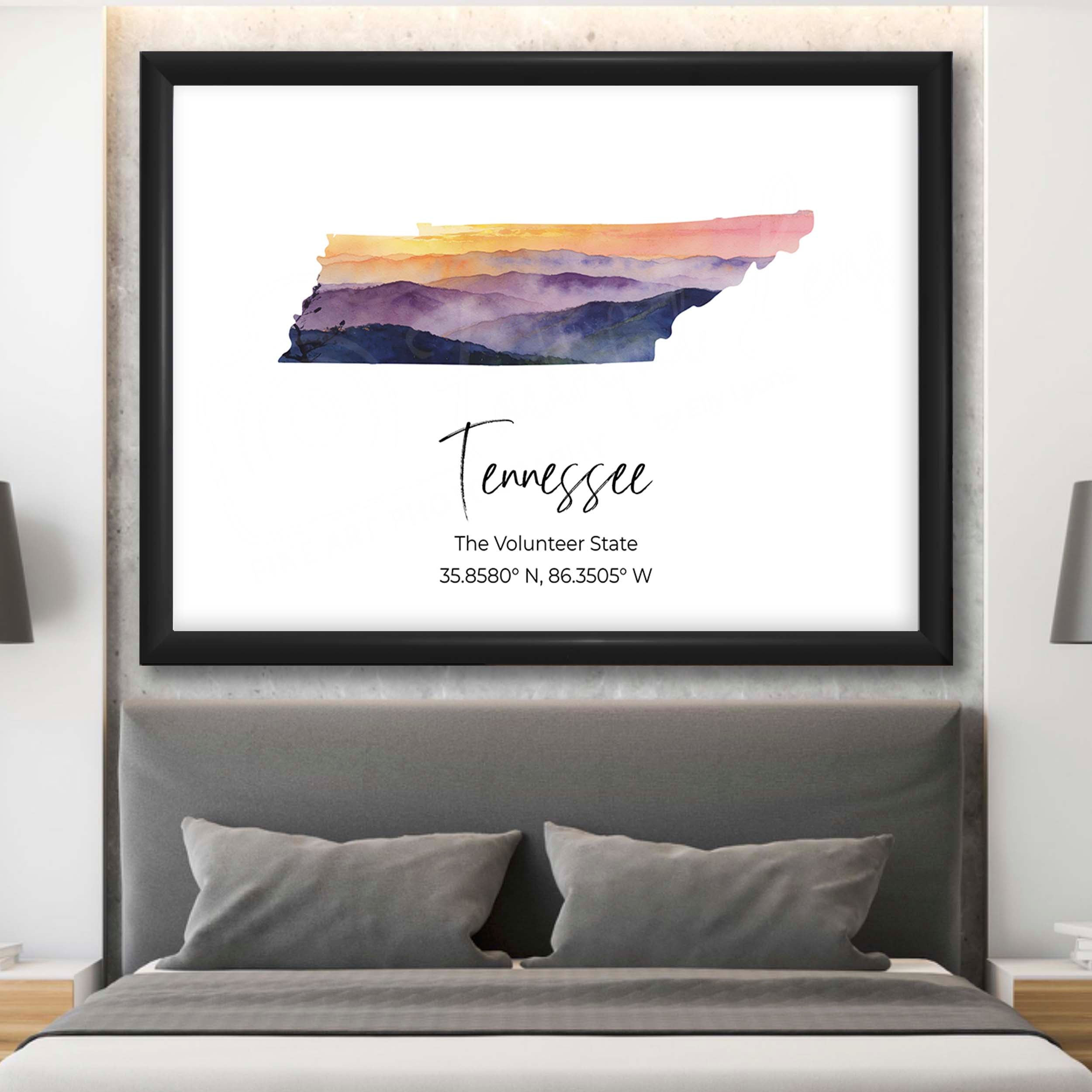 Tennessee State Map
