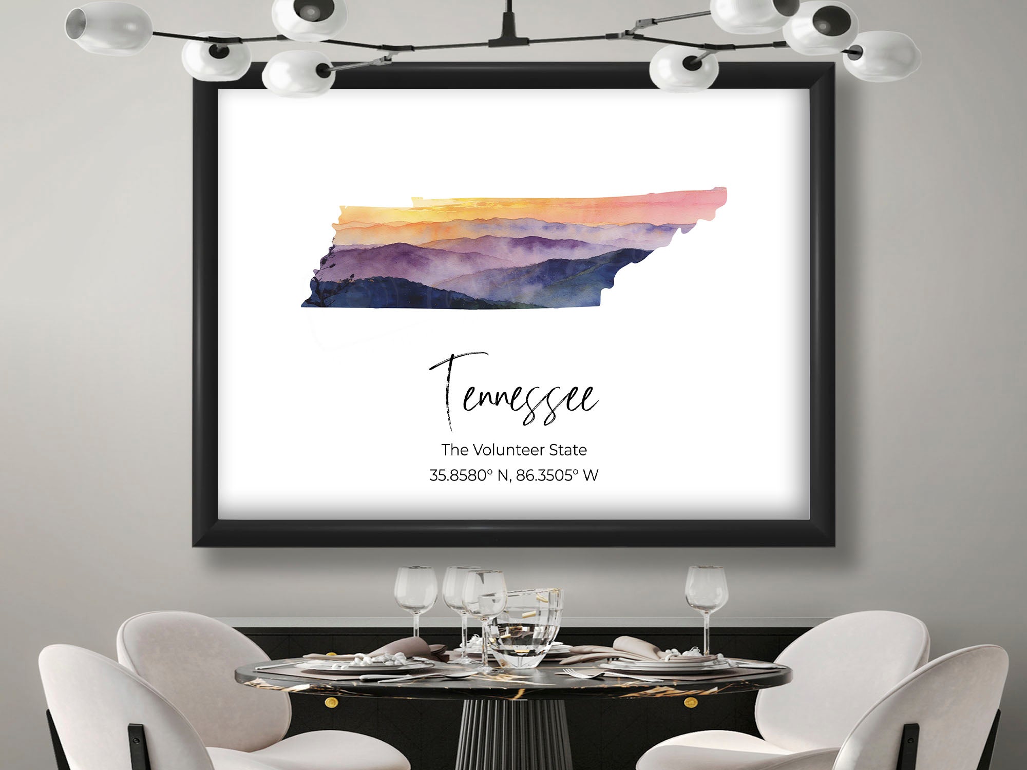 Tennessee State Map