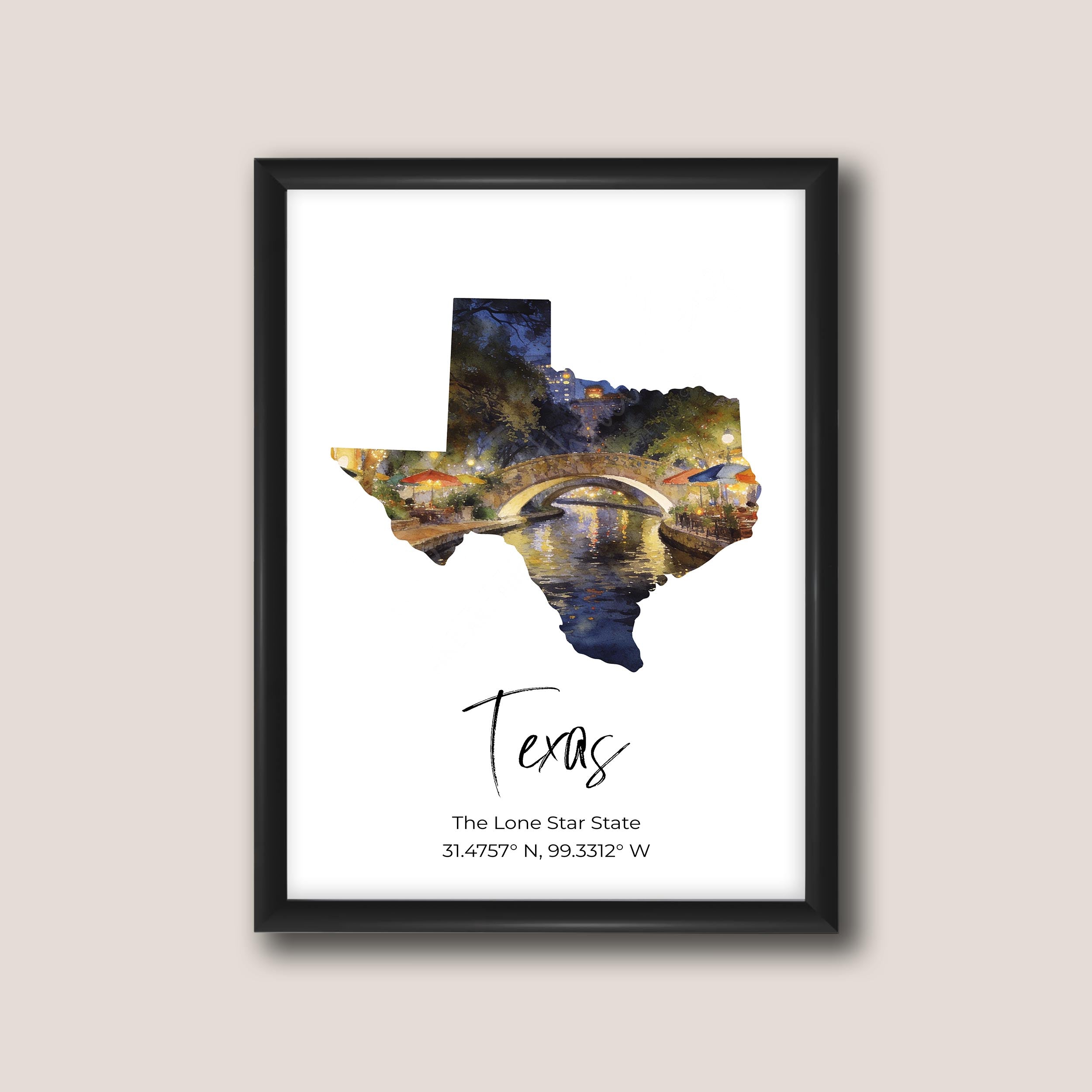 Texas State Map
