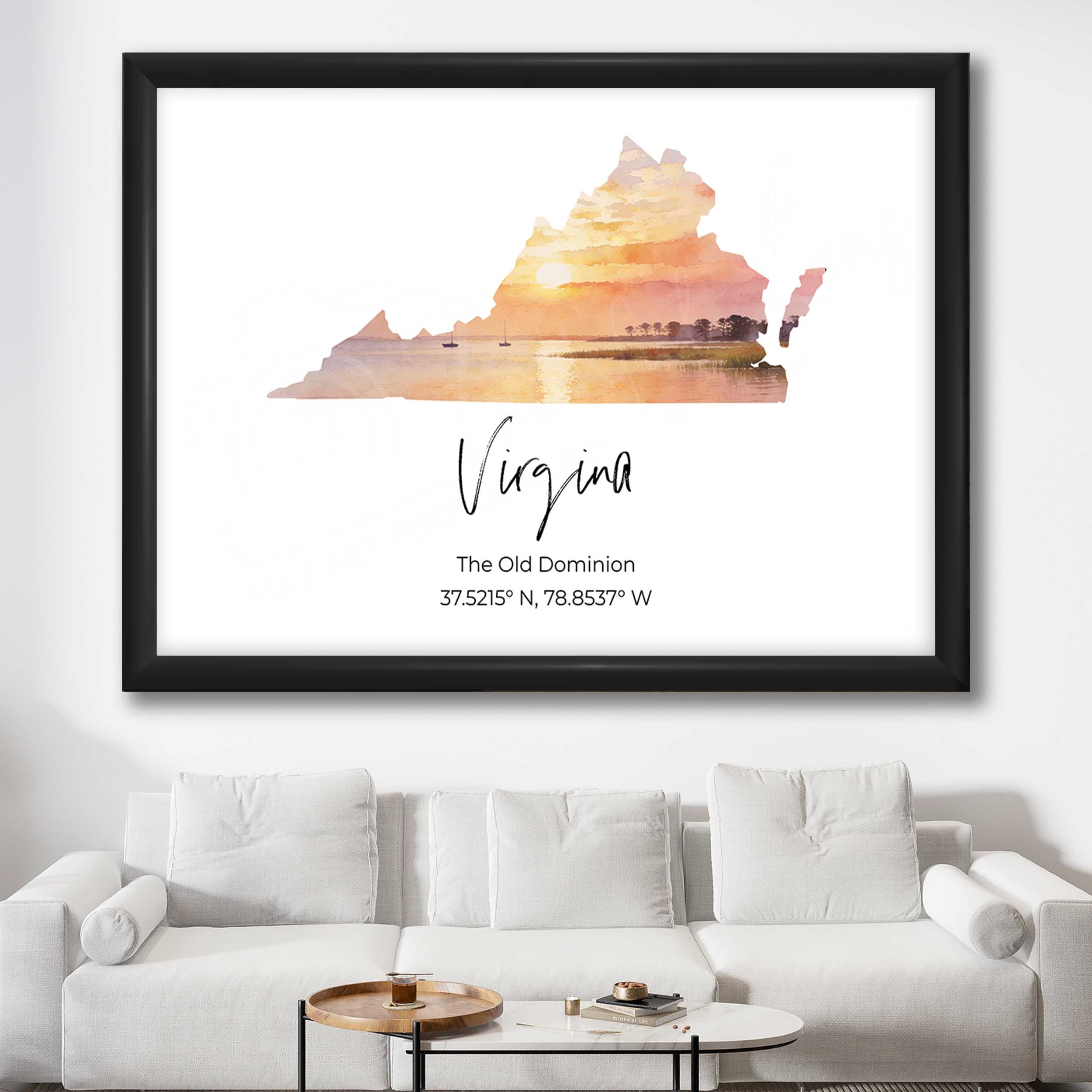 Virginia State Map