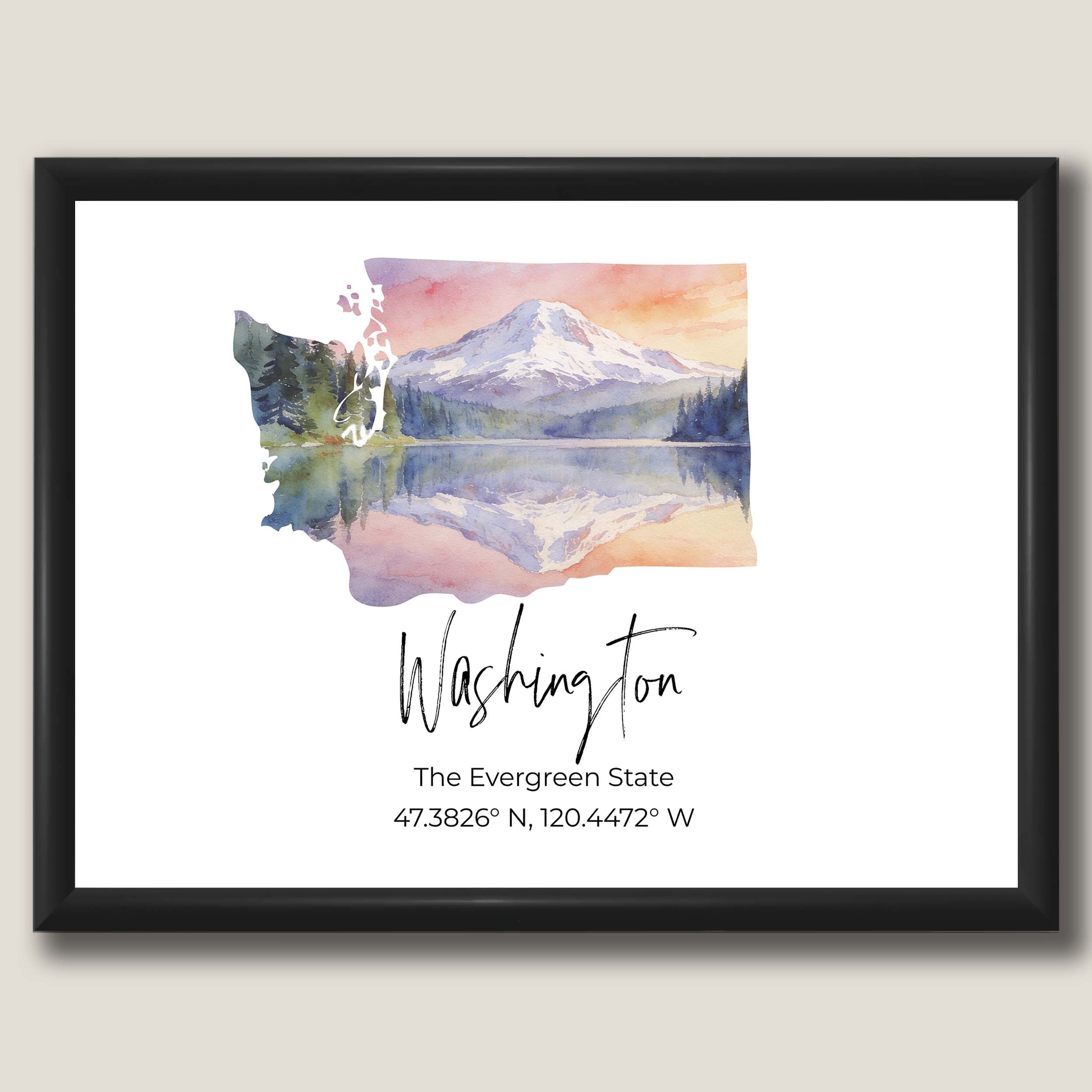 Washington State Map