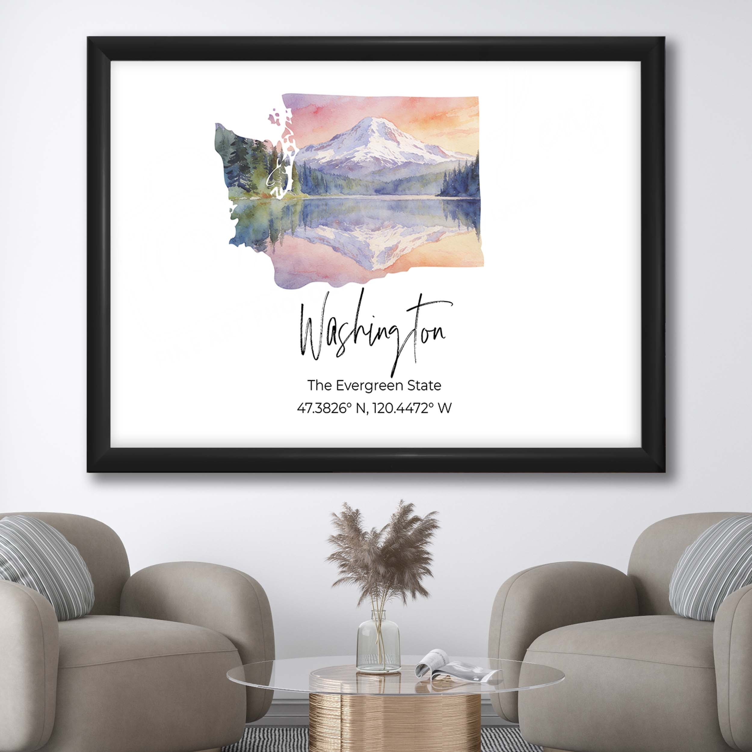 Washington State Map