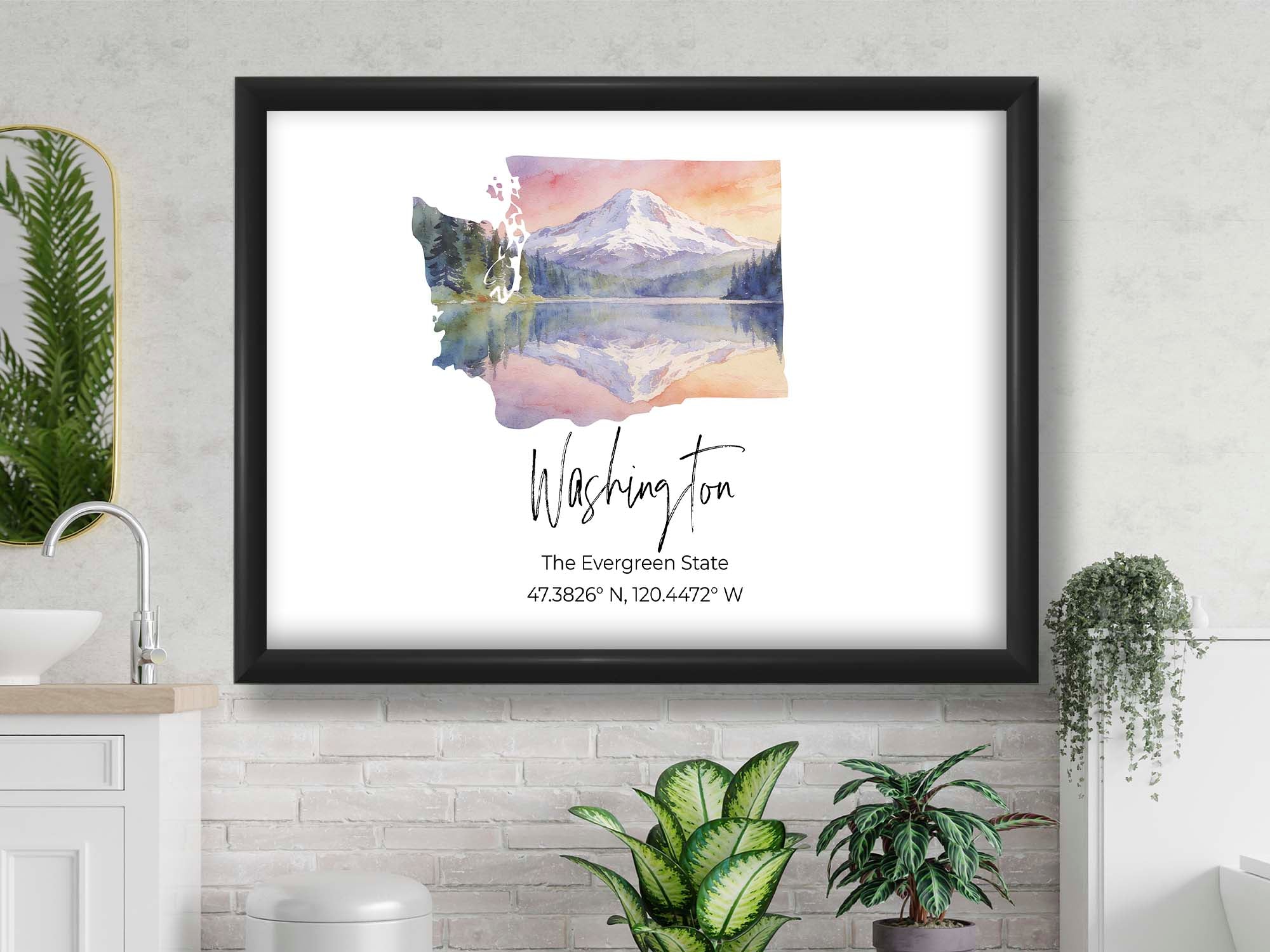 Washington State Map