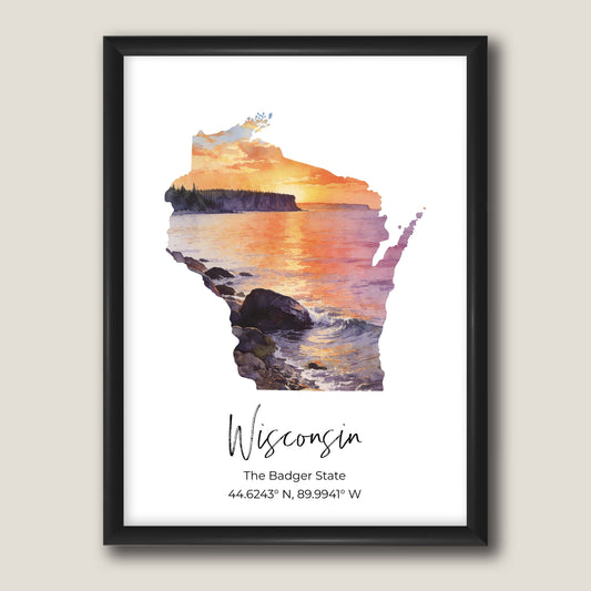 Wisconsin State Map